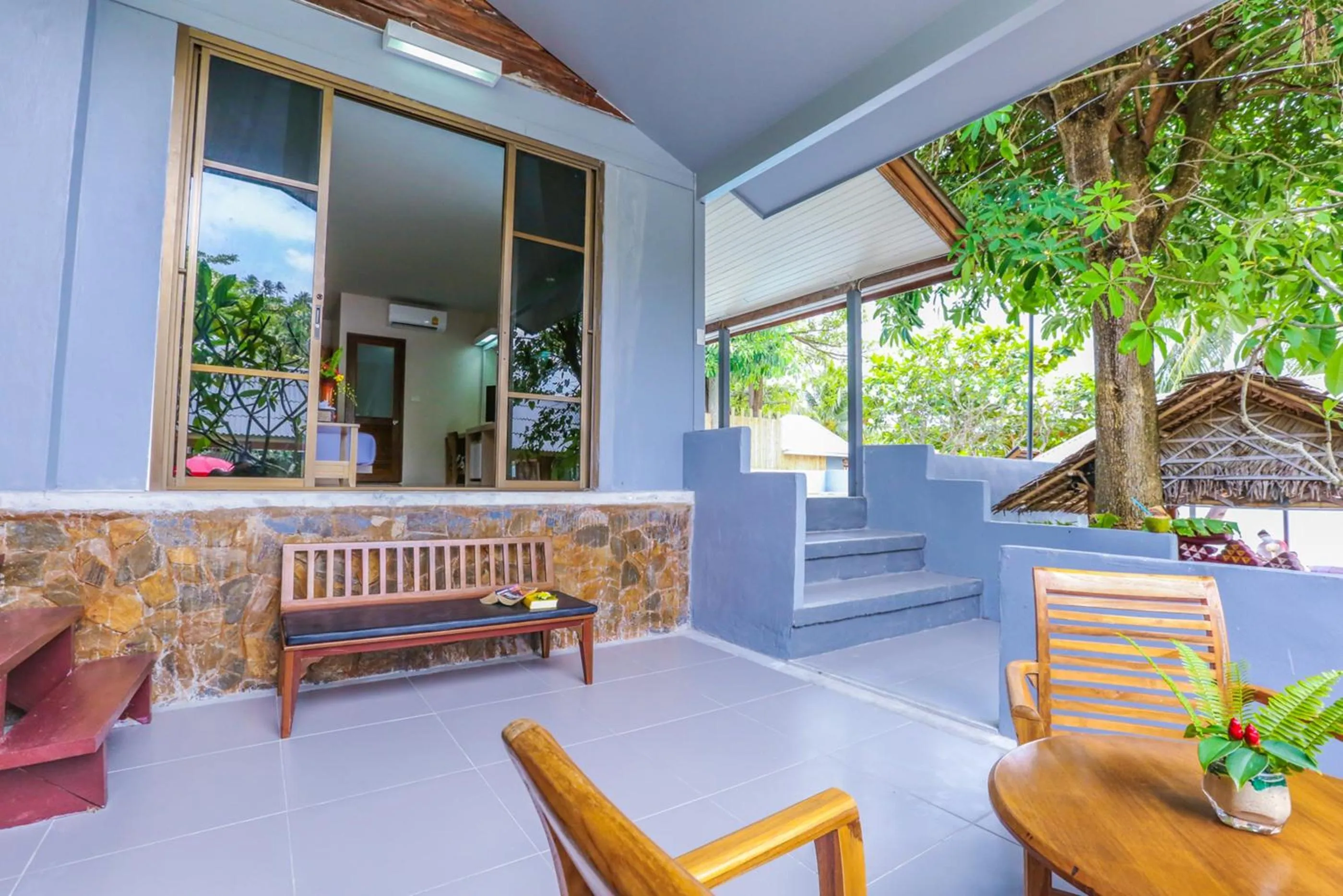 Patio in Villa Cha-Cha Salad Beach Koh Phangan