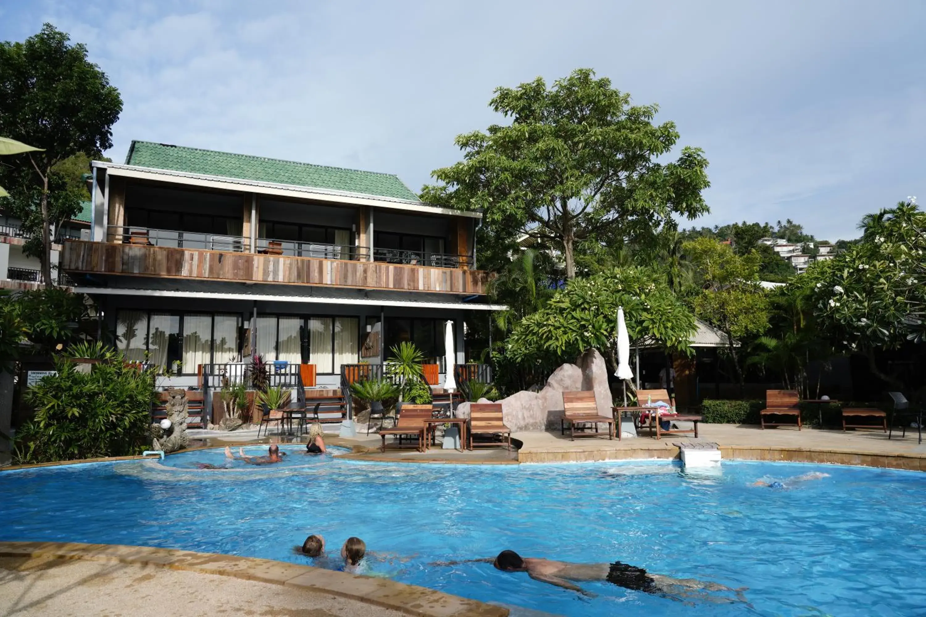 Swimming pool in Villa Cha-Cha Salad Beach Koh Phangan Swimming pool in Villa Cha-Cha Salad Beach Koh Phangan