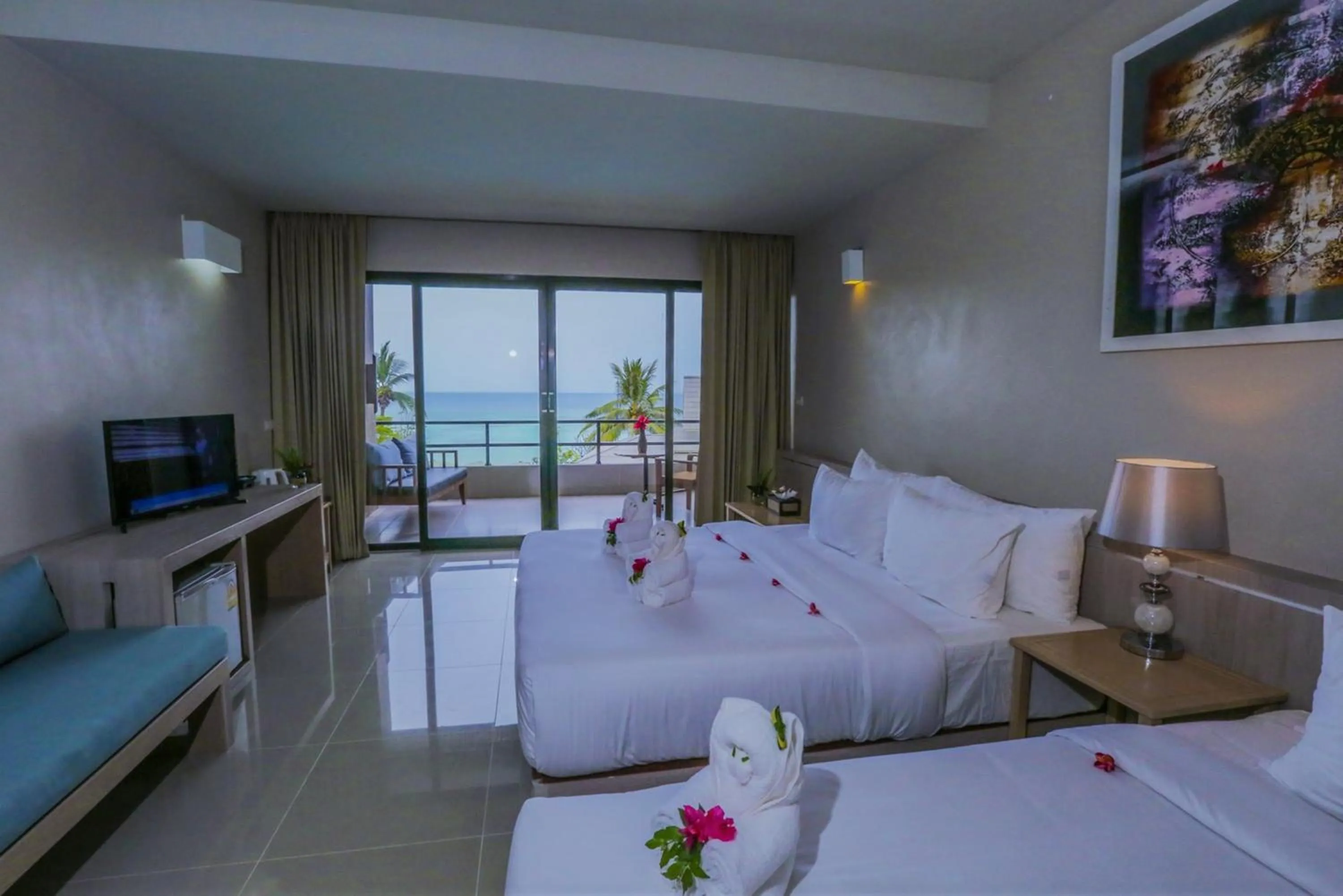 Bedroom, Bed in Villa Cha-Cha Salad Beach Koh Phangan