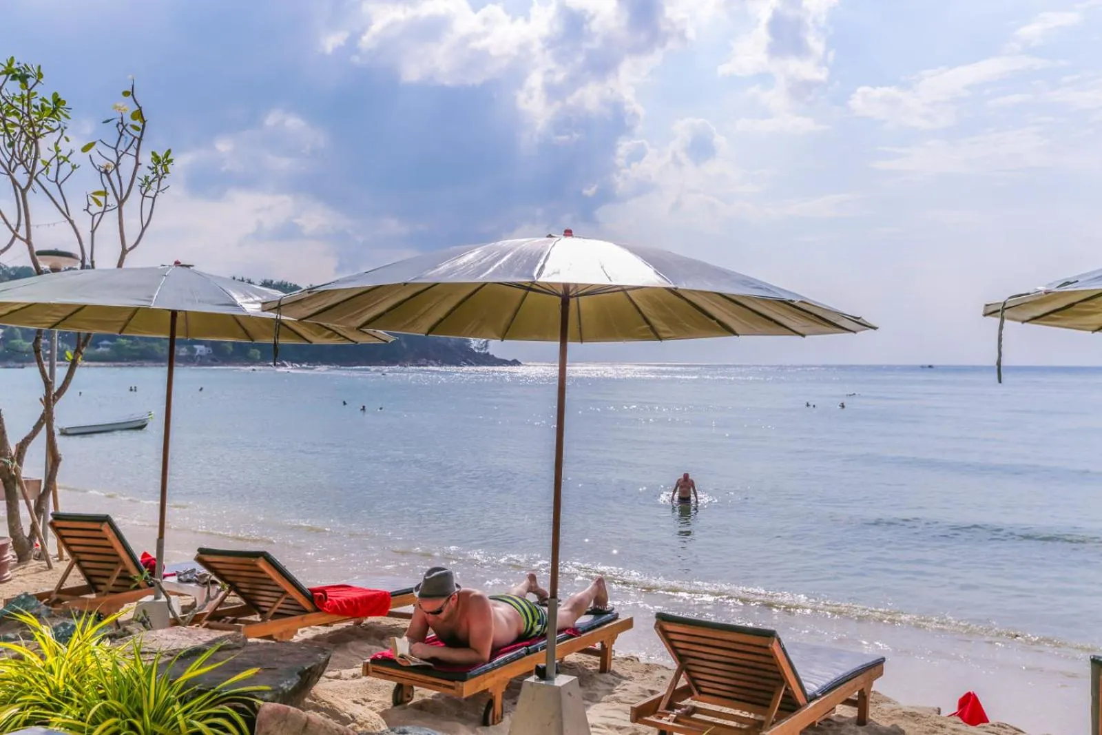 Beach in Villa Cha-Cha Salad Beach Koh Phangan