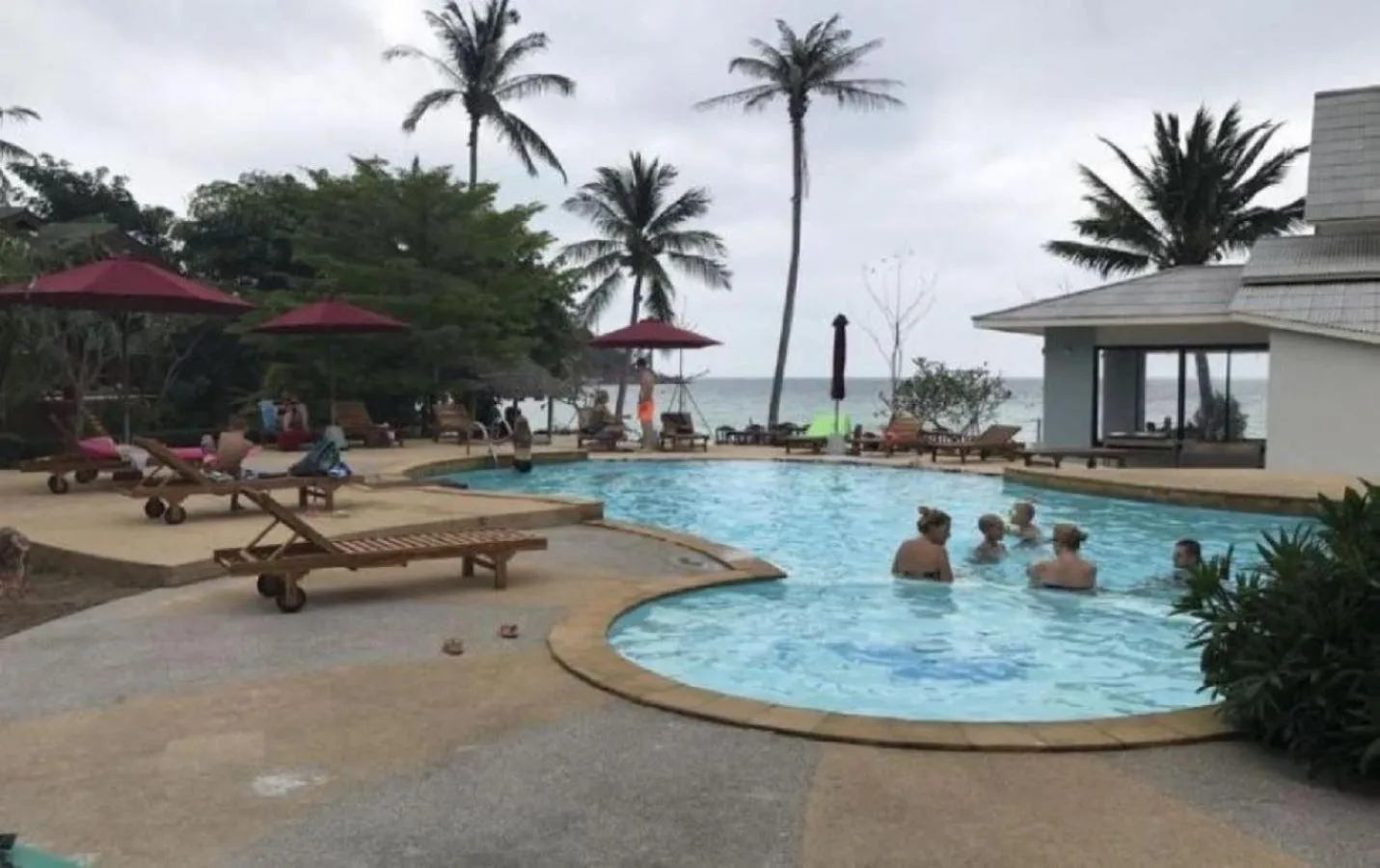 Swimming pool in Villa Cha-Cha Salad Beach Koh Phangan