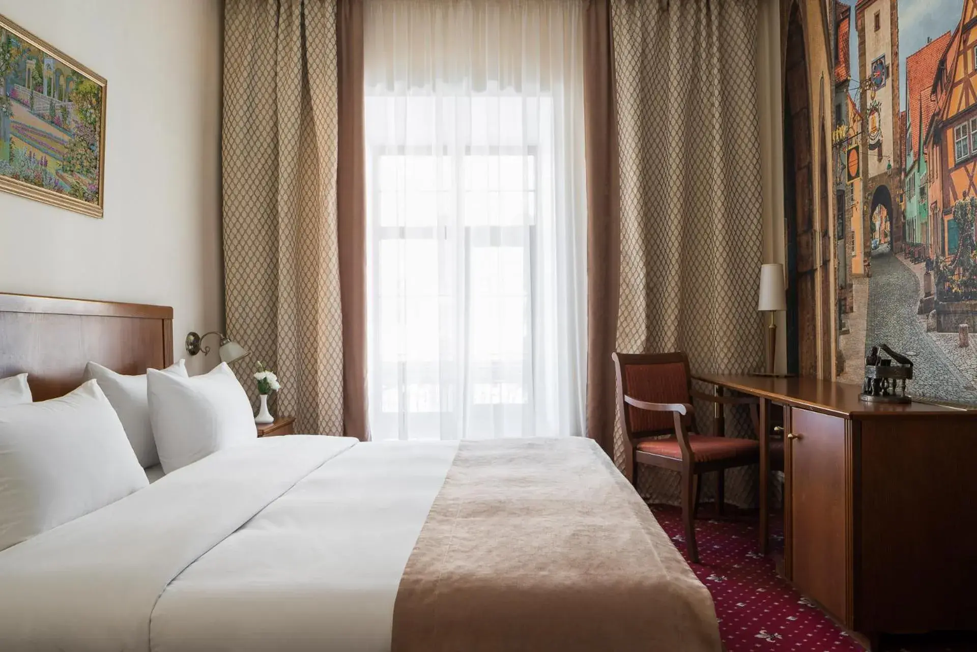 Bedroom, Bed in Mozart Hotel Bedroom, Bed in Mozart Hotel