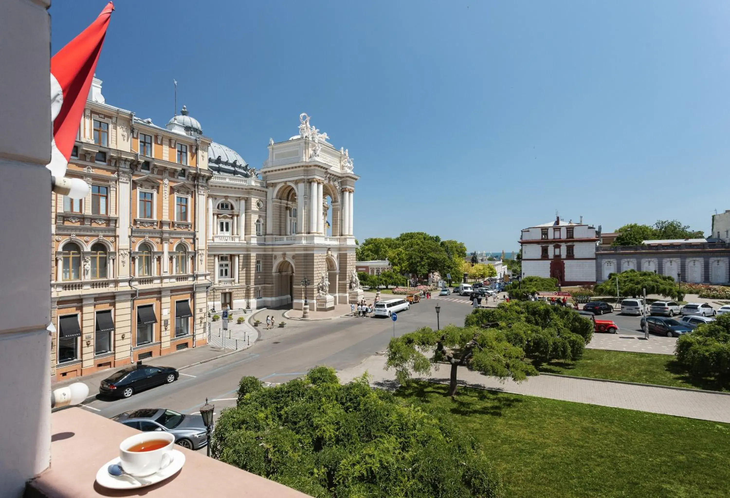 City view in Mozart Hotel City view in Mozart Hotel