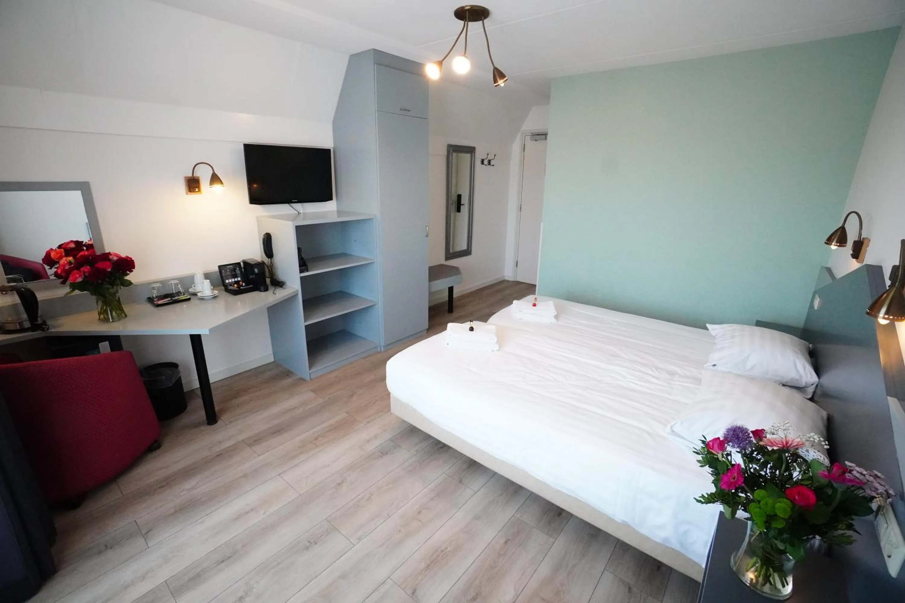 Bedroom, Bed in Hotel Den Burg