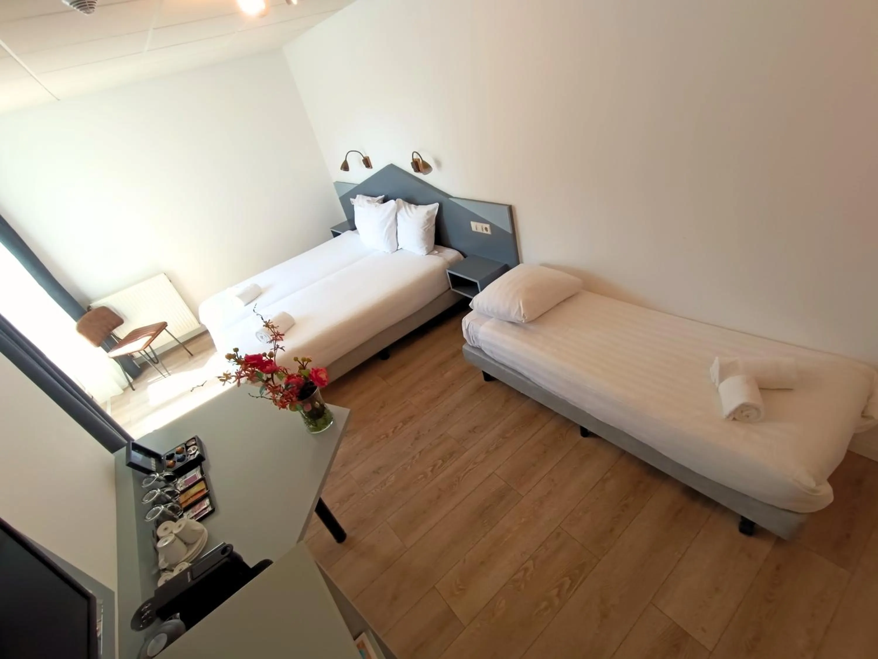 Bed in Hotel Den Burg