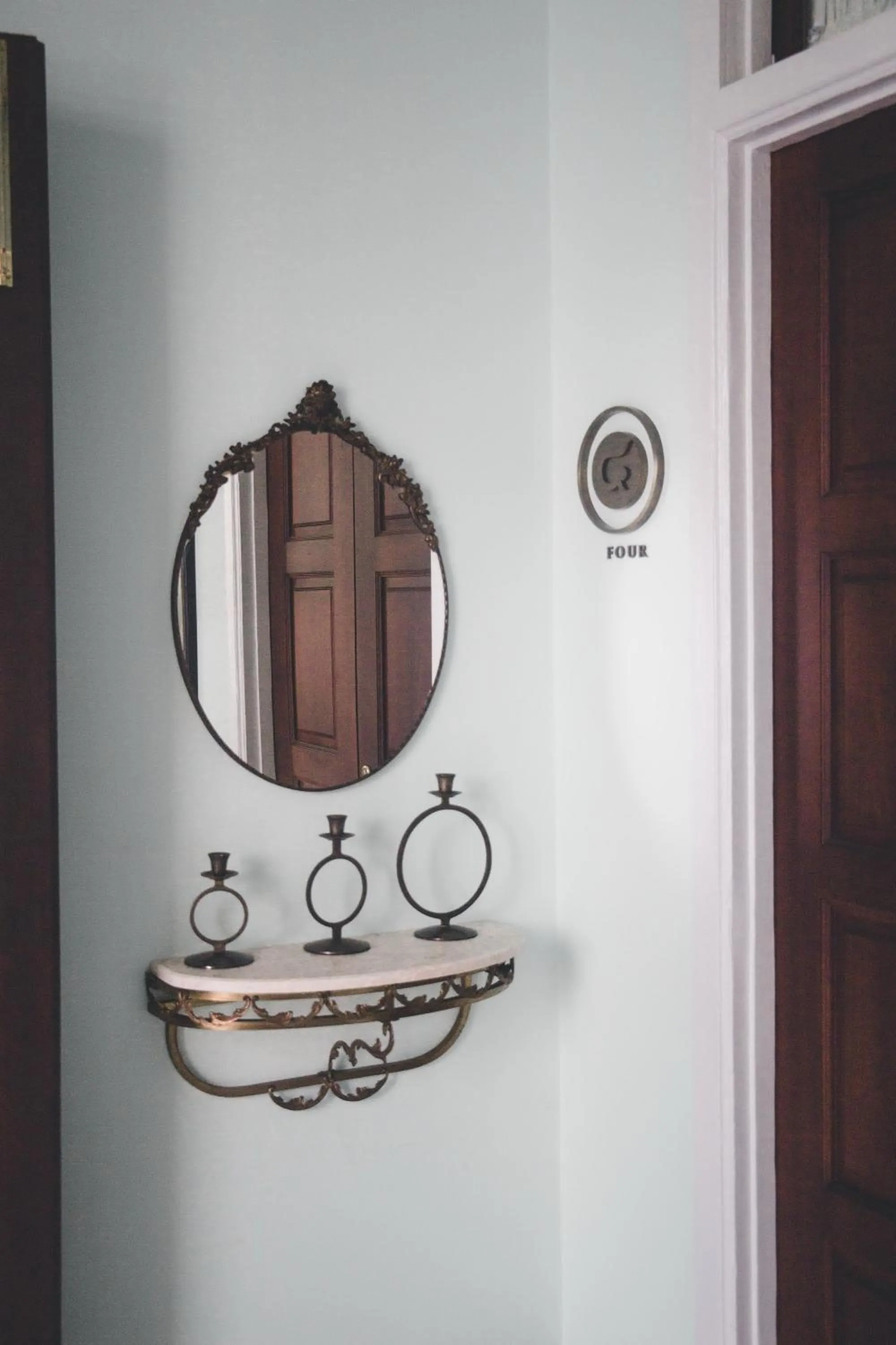 Decorative detail in Baan 2459 Heritage House