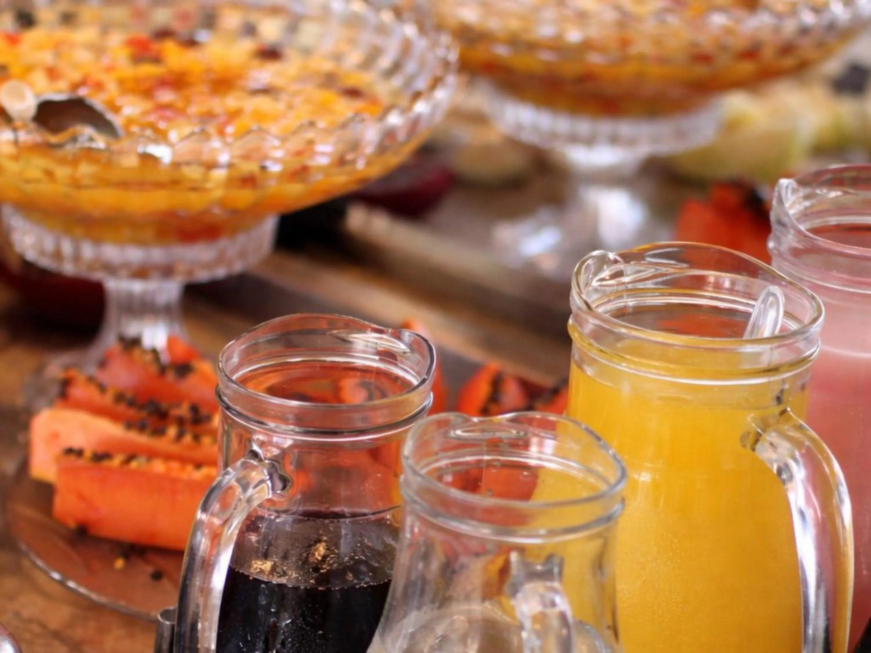 Breakfast in Pousada Serra Valle