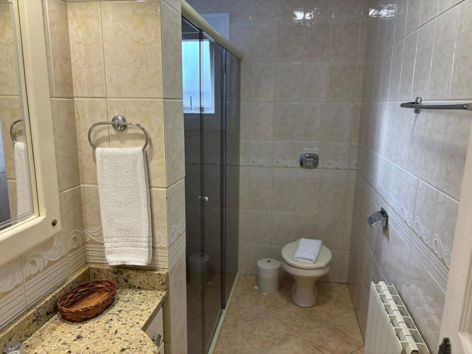 Bathroom in Pousada Serra Valle