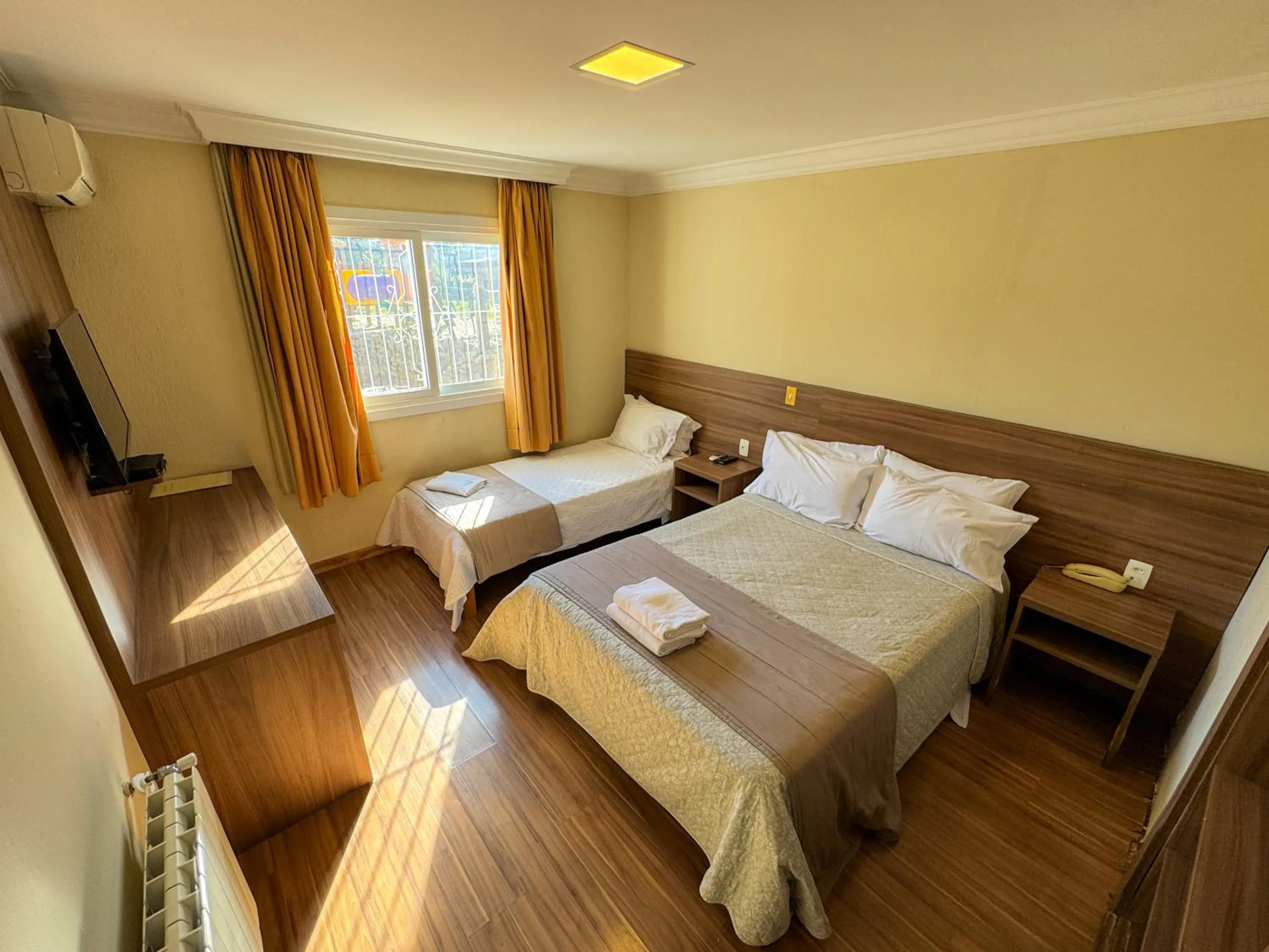 Bed in Pousada Serra Valle