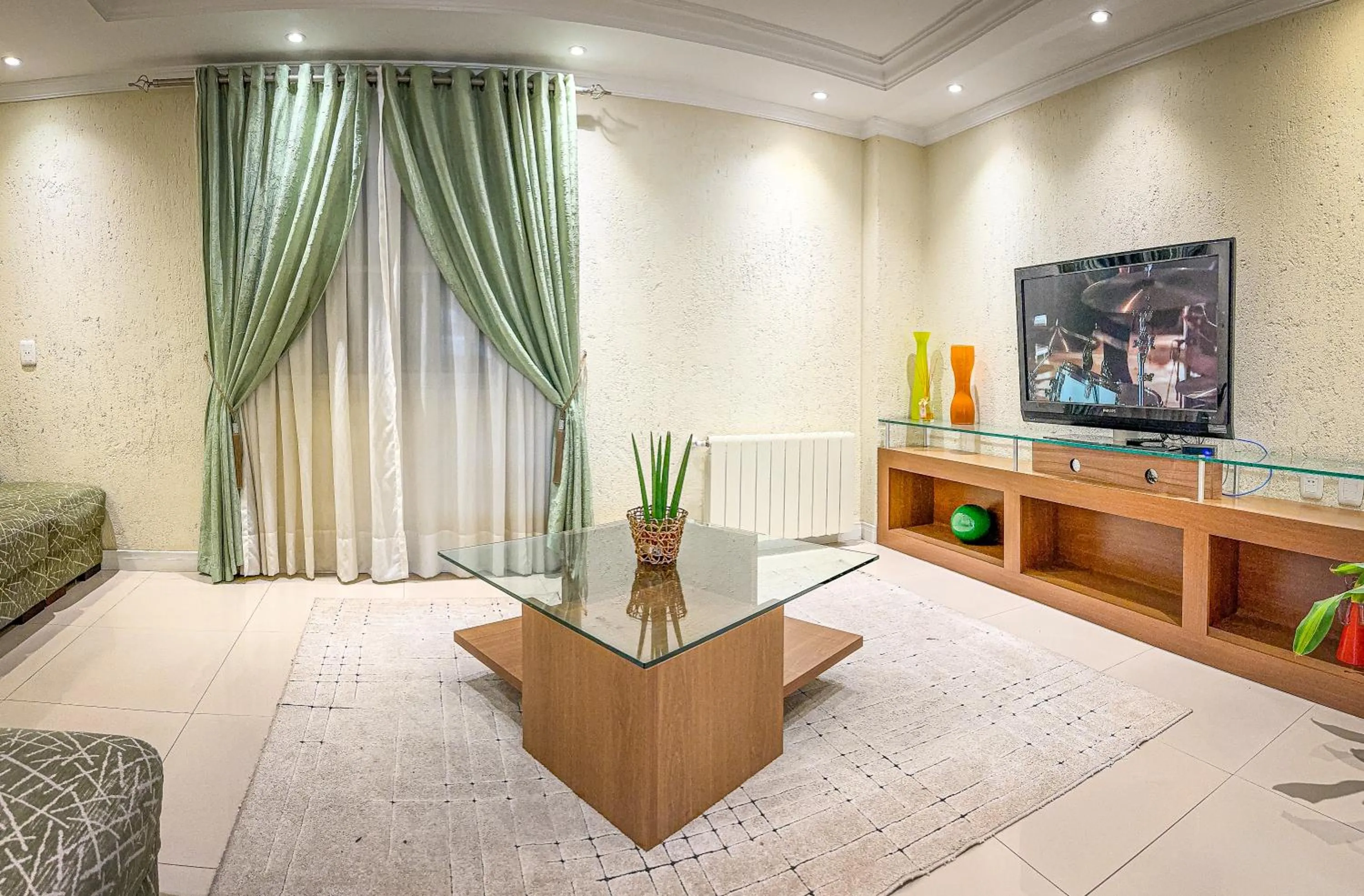 Living room in Pousada Serra Valle