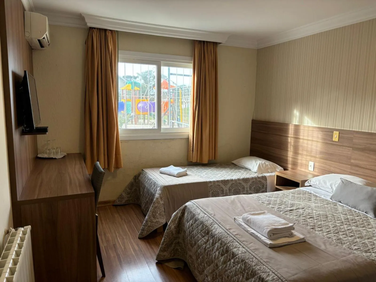 Bed in Pousada Serra Valle