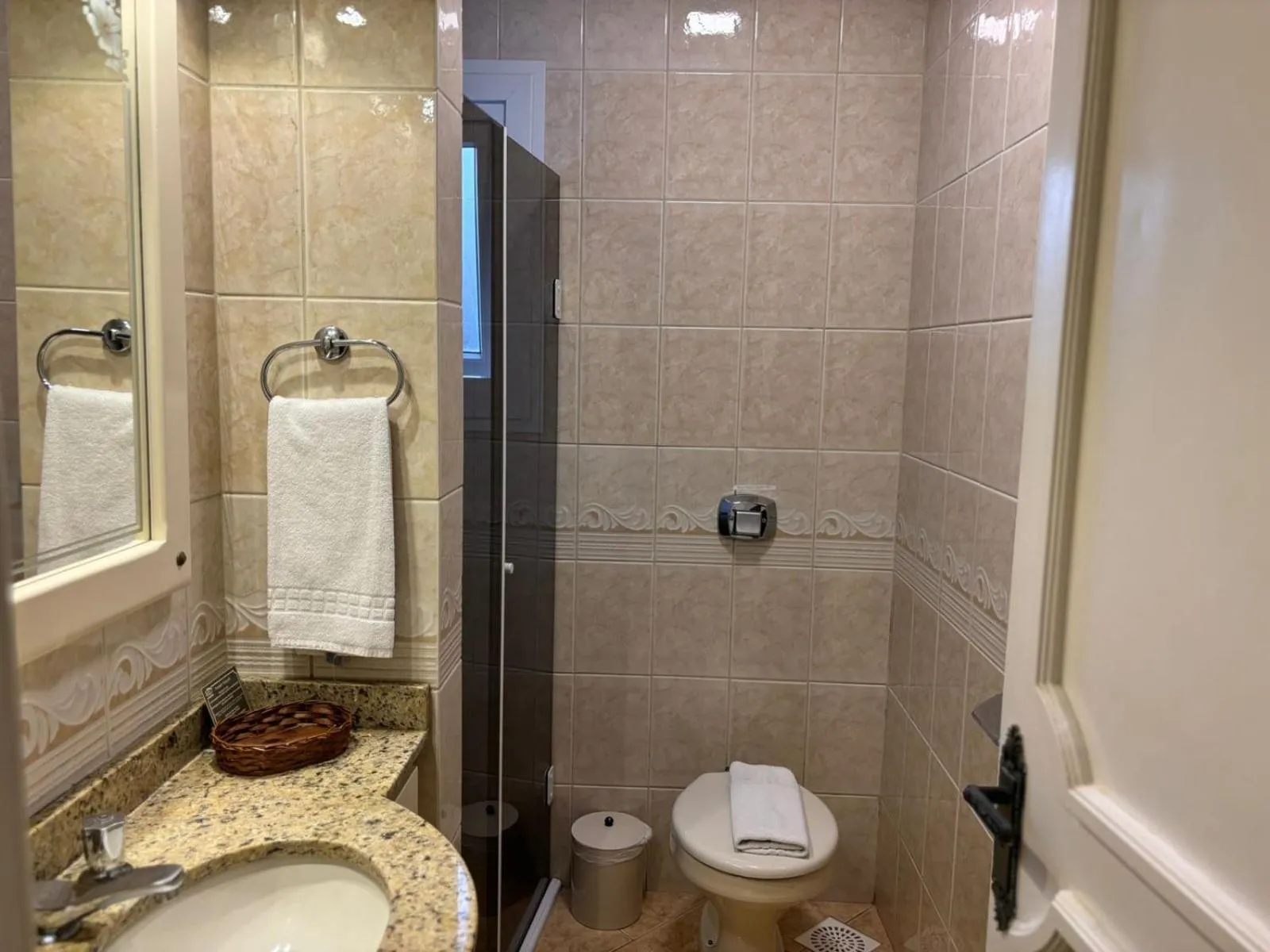 Bathroom in Pousada Serra Valle