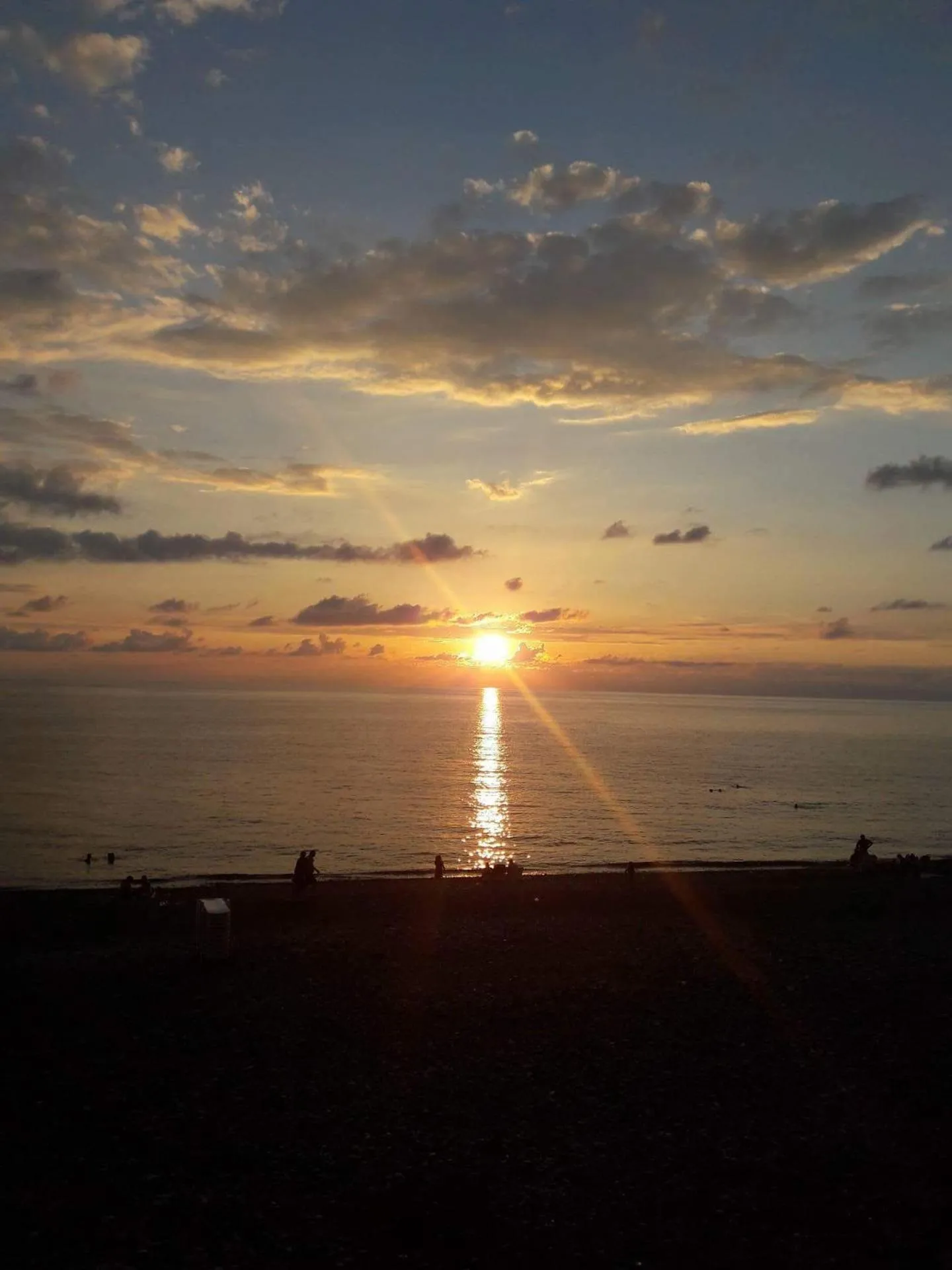 Sunset in Hotel Lika