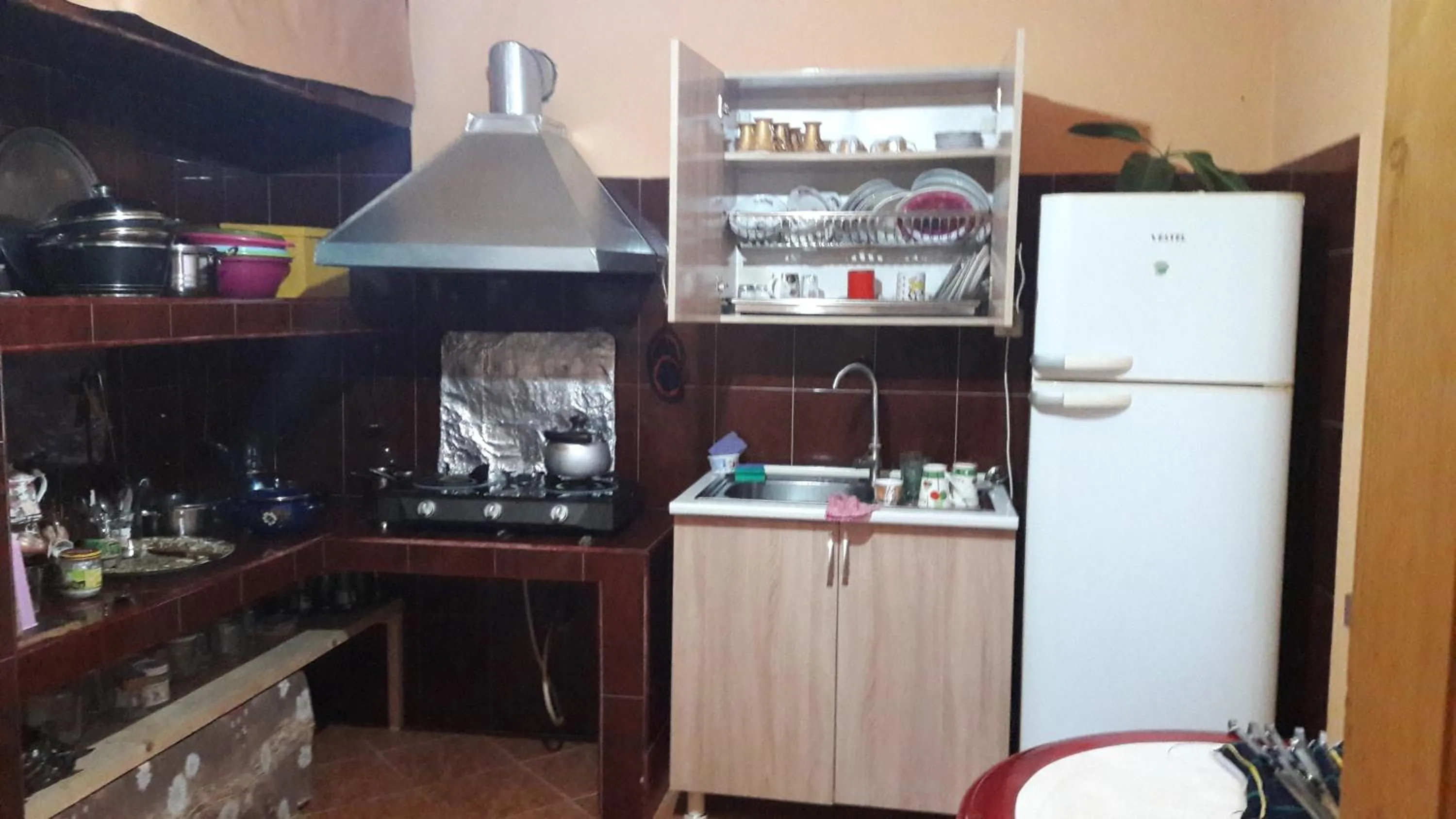 Communal kitchen in Hotel Lika
