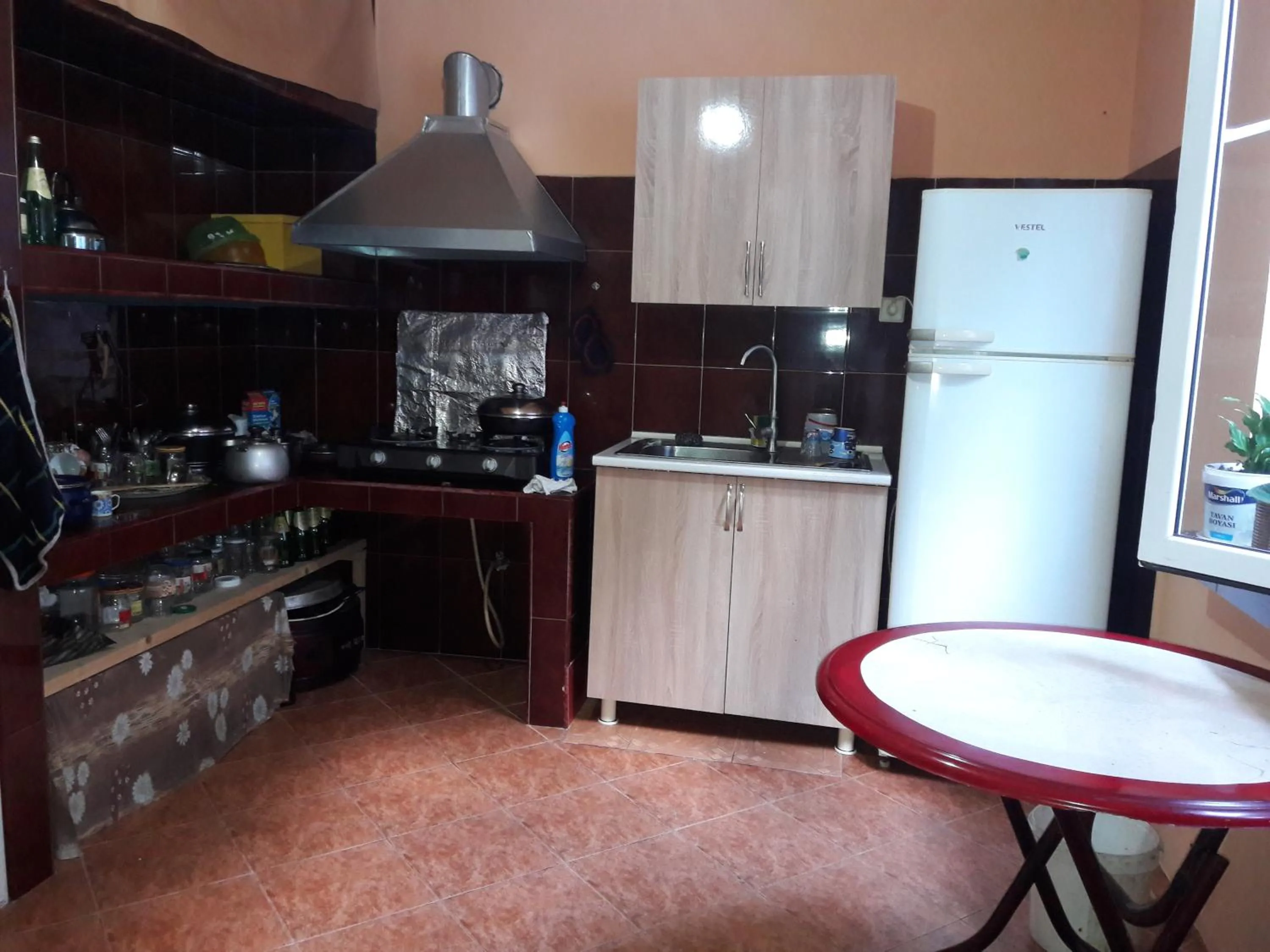 Communal kitchen in Hotel Lika