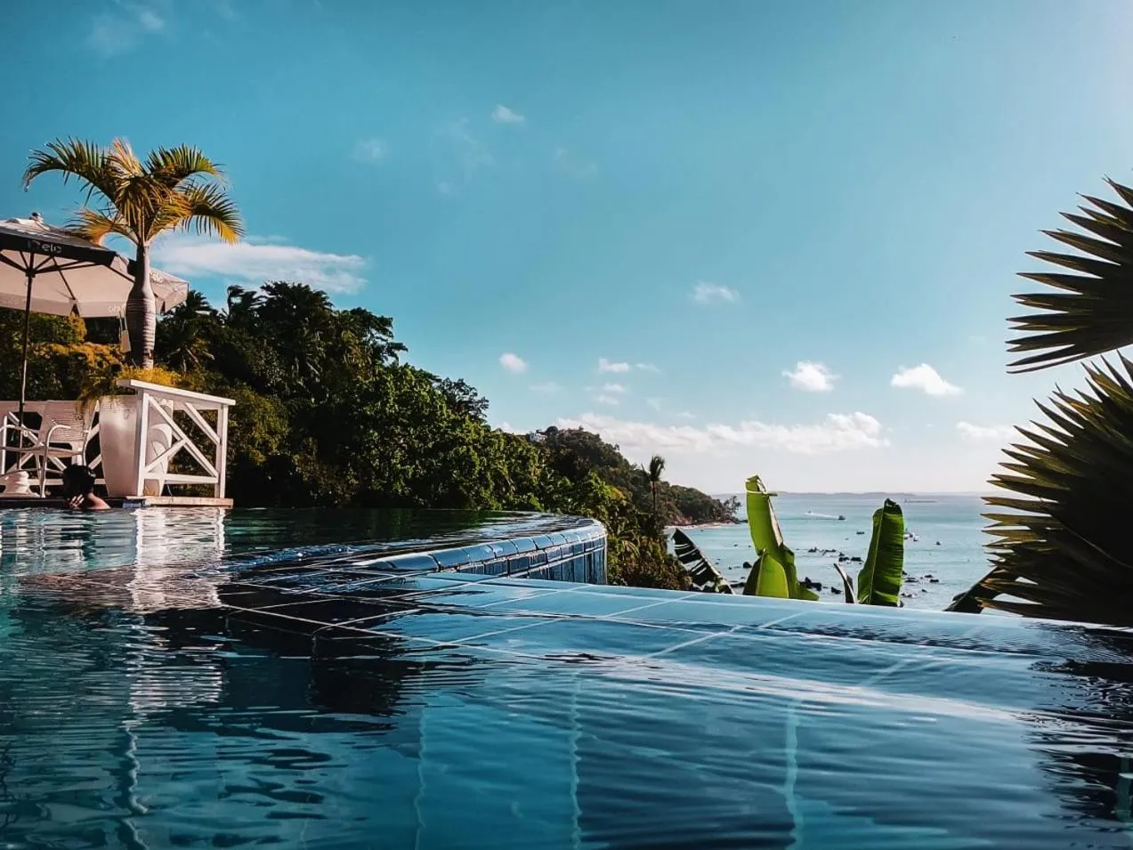 Swimming pool in Passárgada Pousada