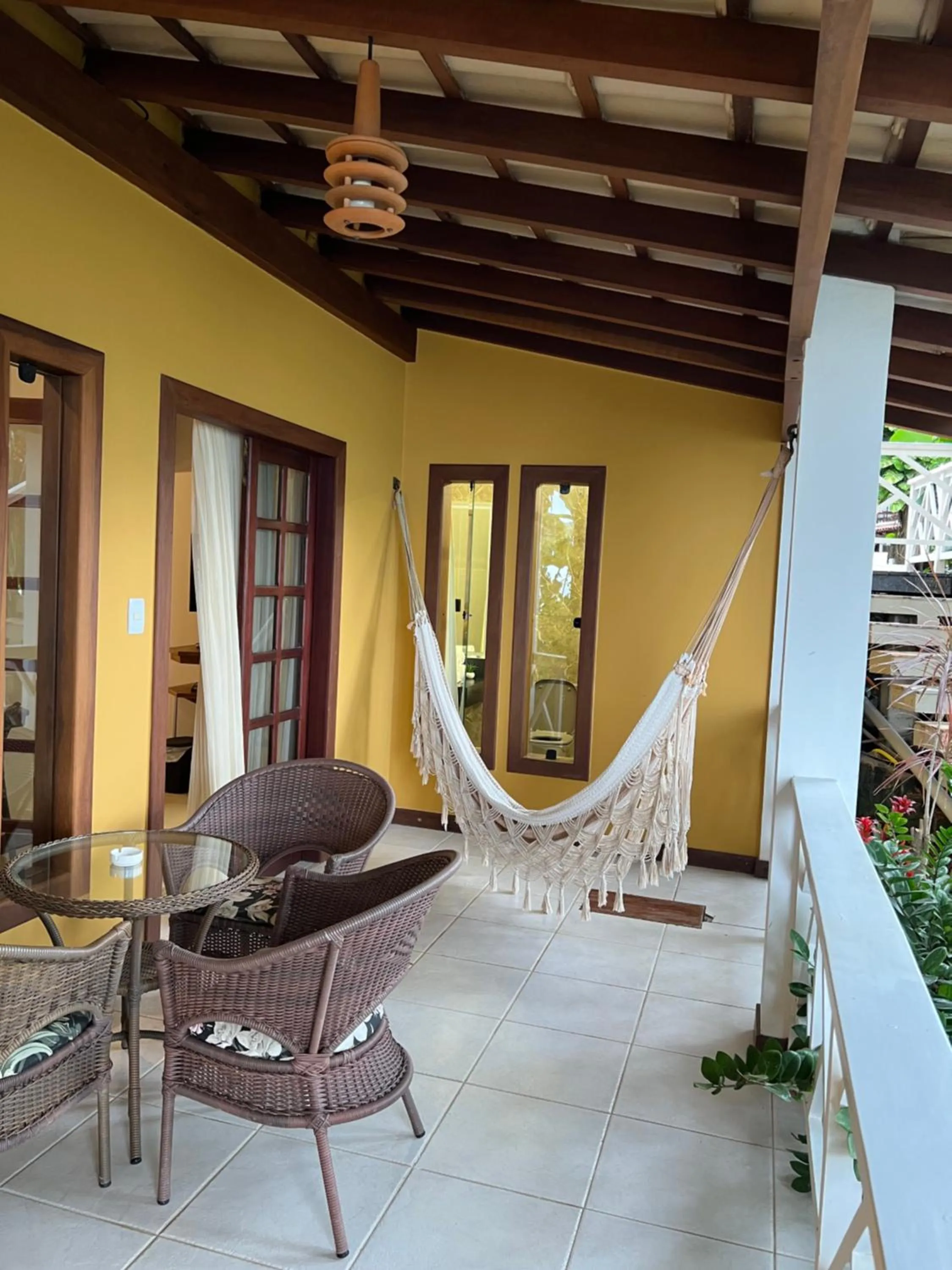 Balcony/Terrace in Passárgada Pousada