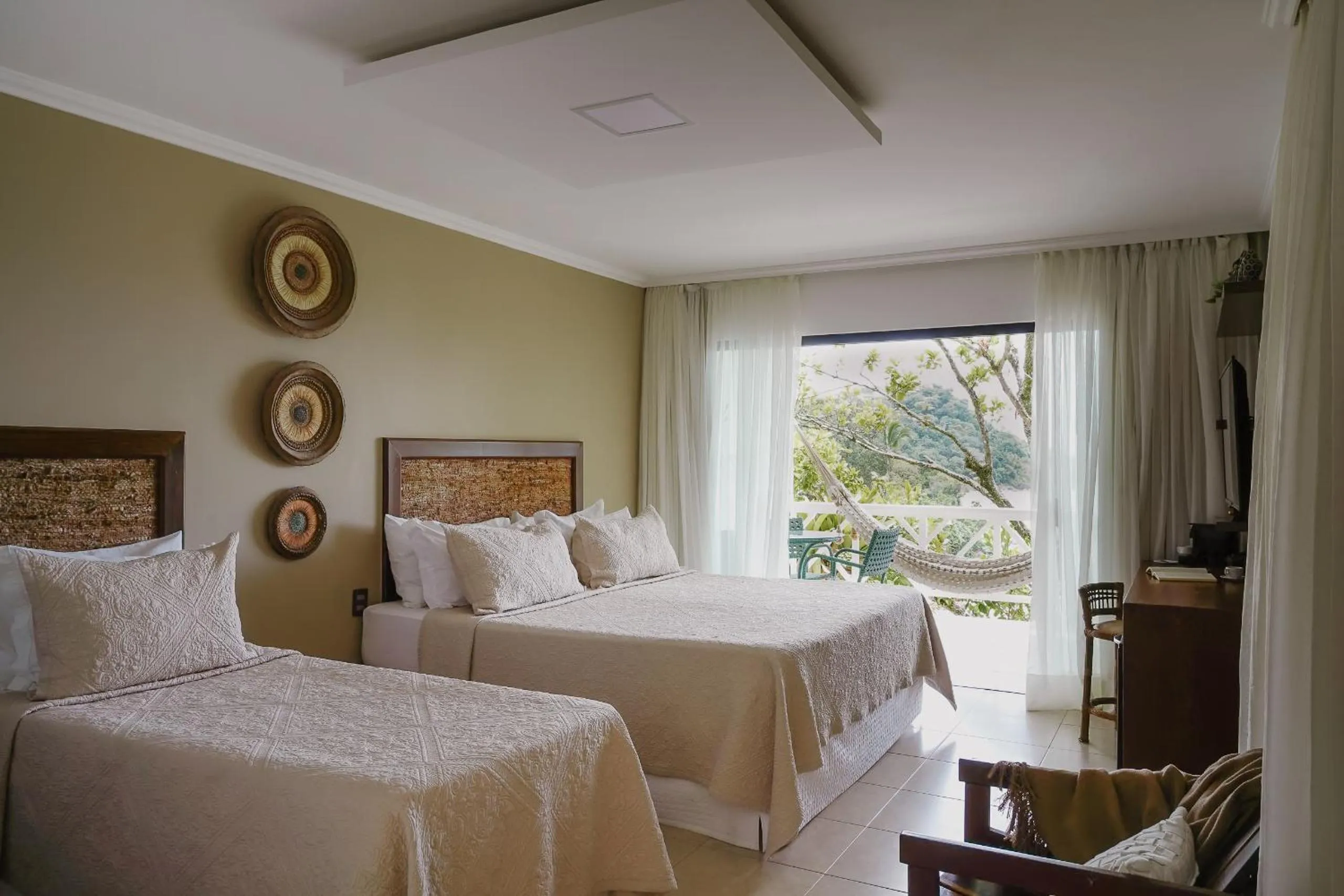 Bedroom, Bed in Passárgada Pousada