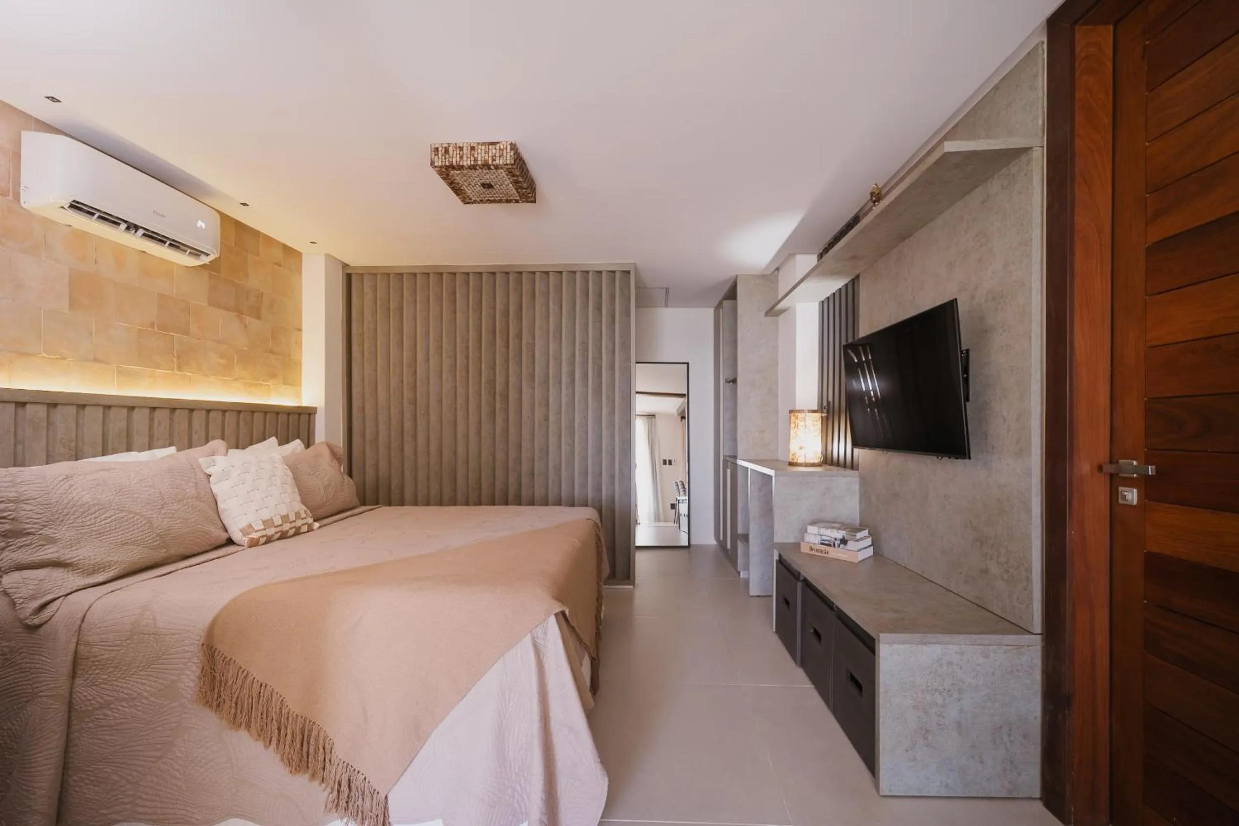 Bedroom, Bed in Passárgada Pousada