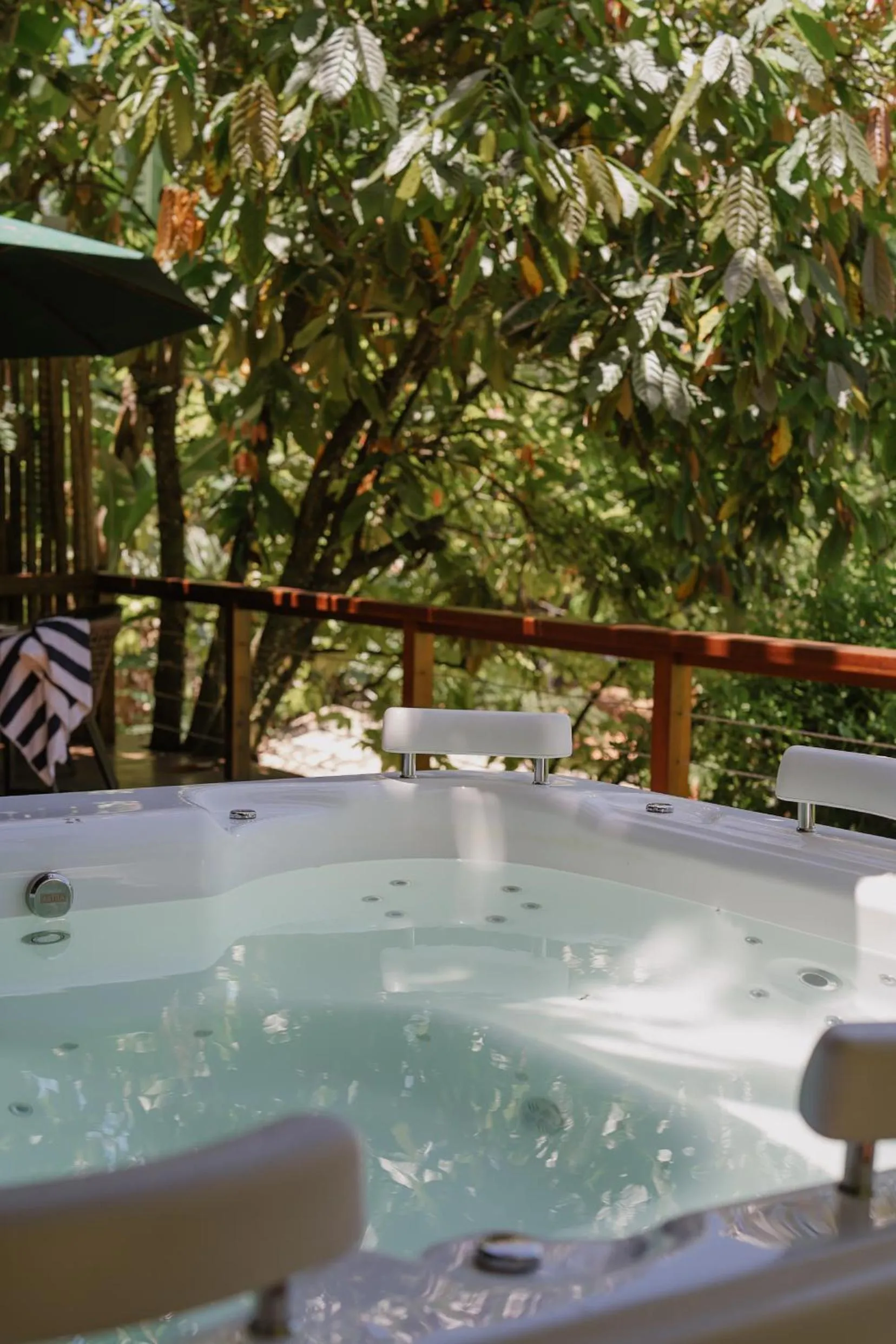 Hot Tub in Passárgada Pousada