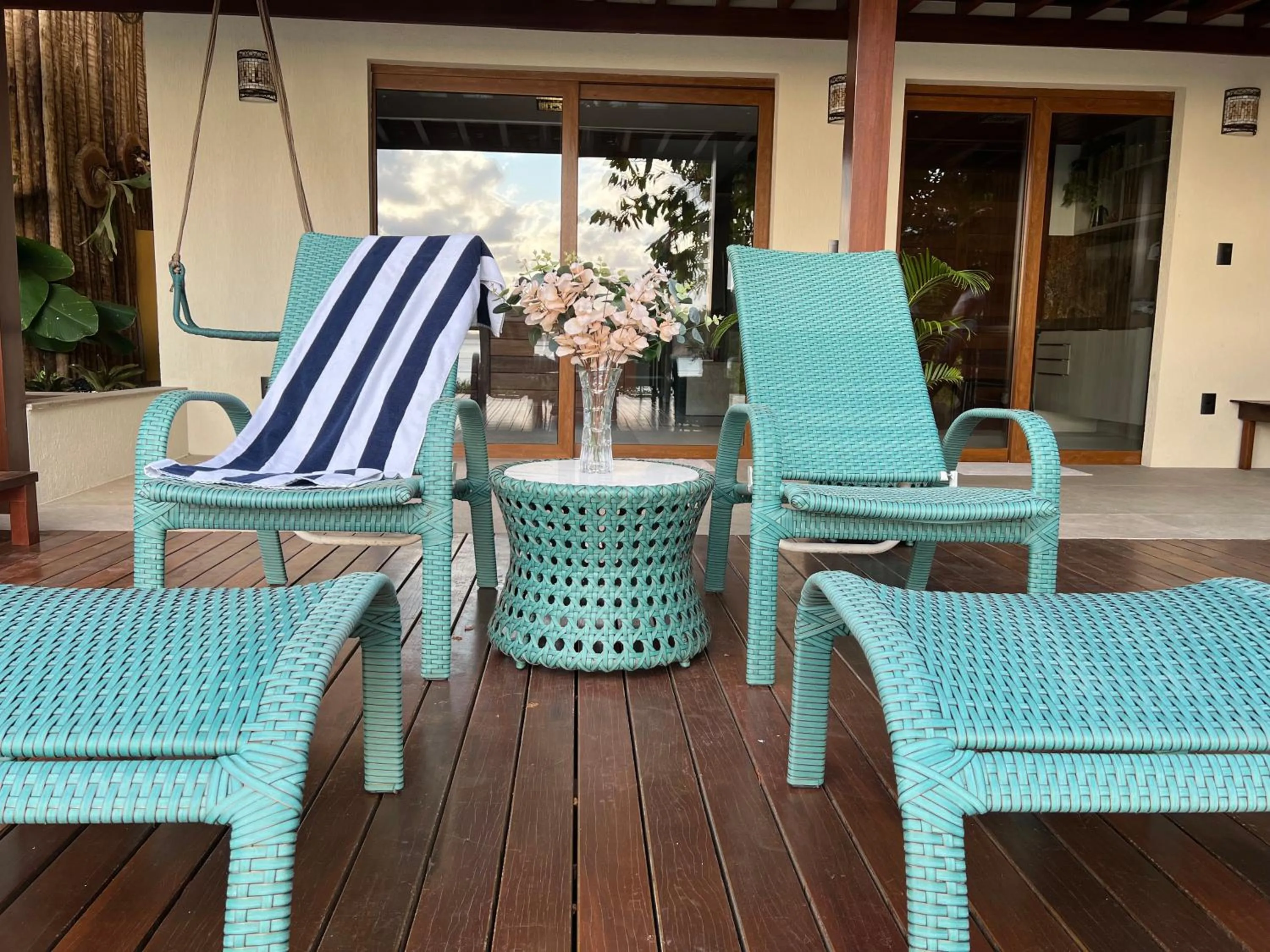 Patio in Passárgada Pousada