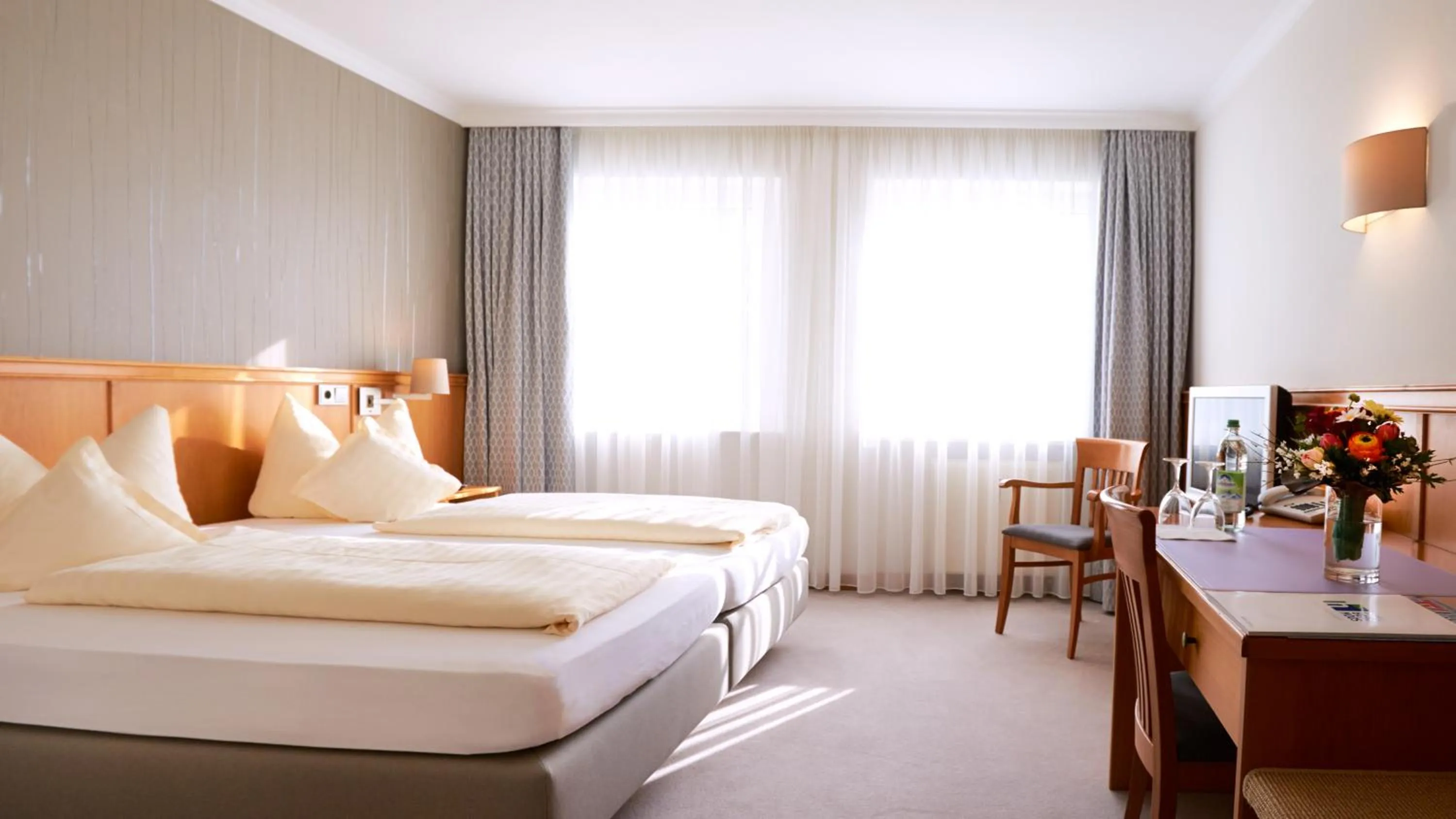 Bed in Hotel Alter Wirt