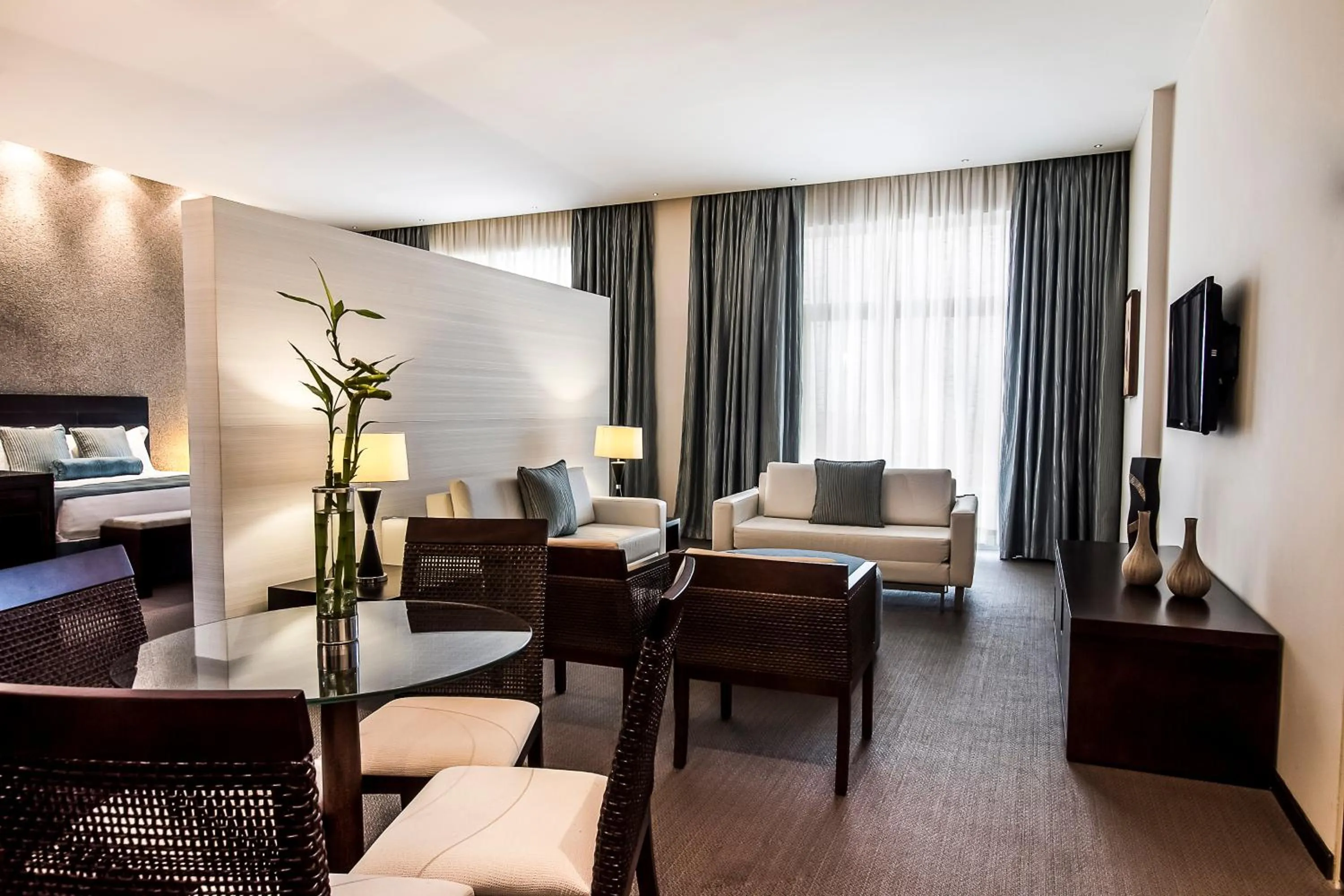 Living room, Bed in Lidotel Margarita