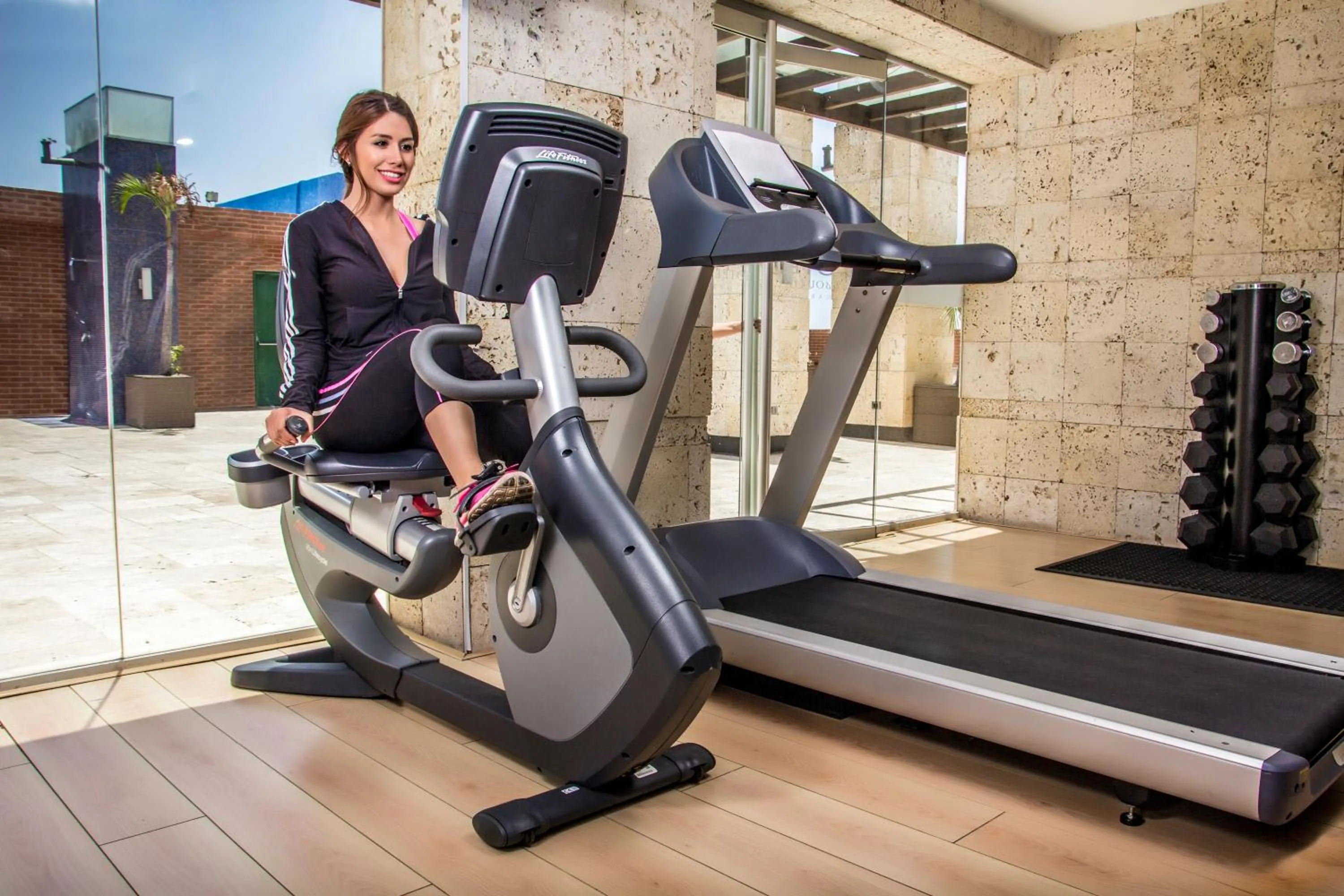 Fitness centre/facilities in Lidotel Margarita