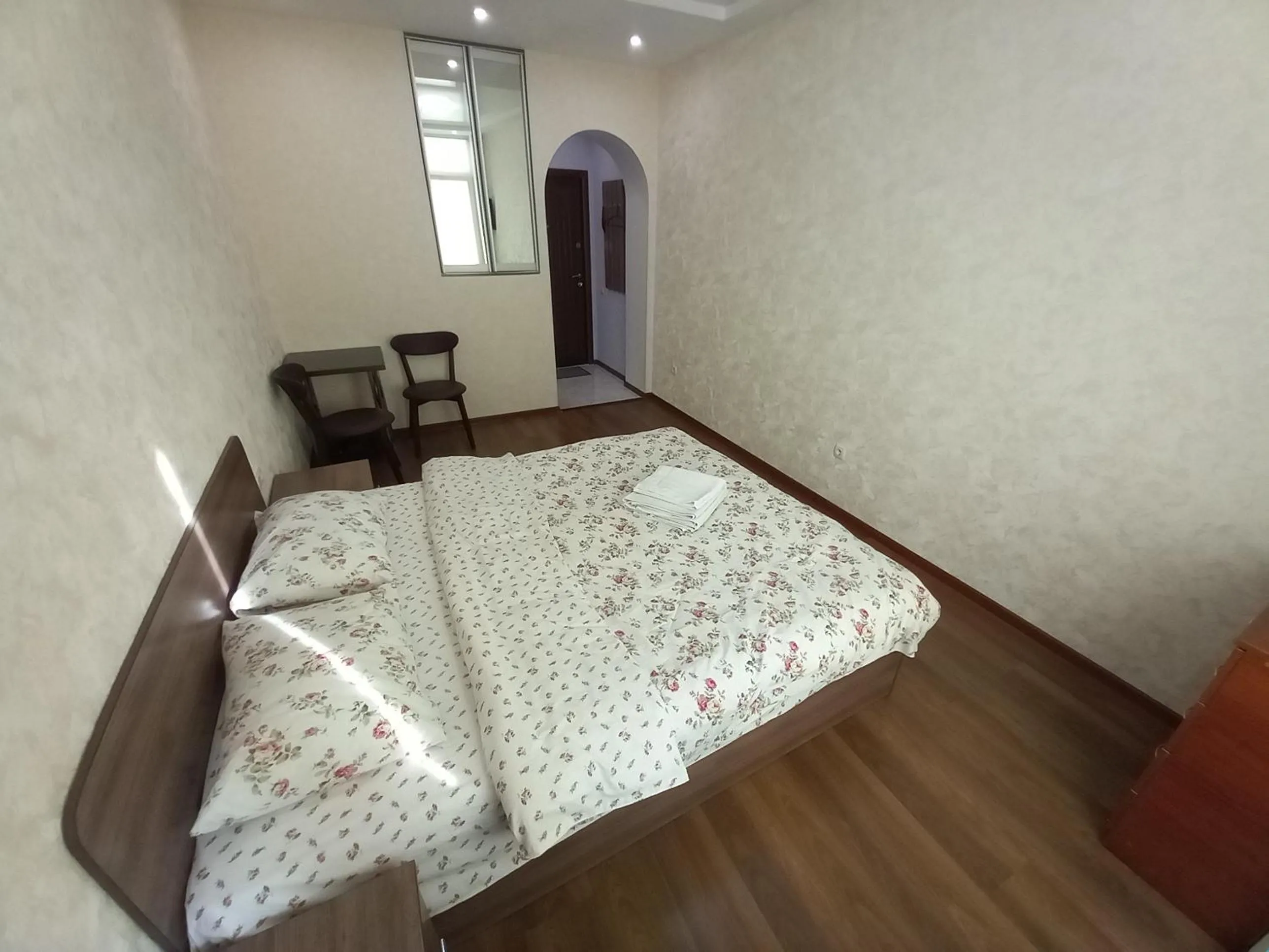 Bed in Smart Apartments Drahomanova 2А