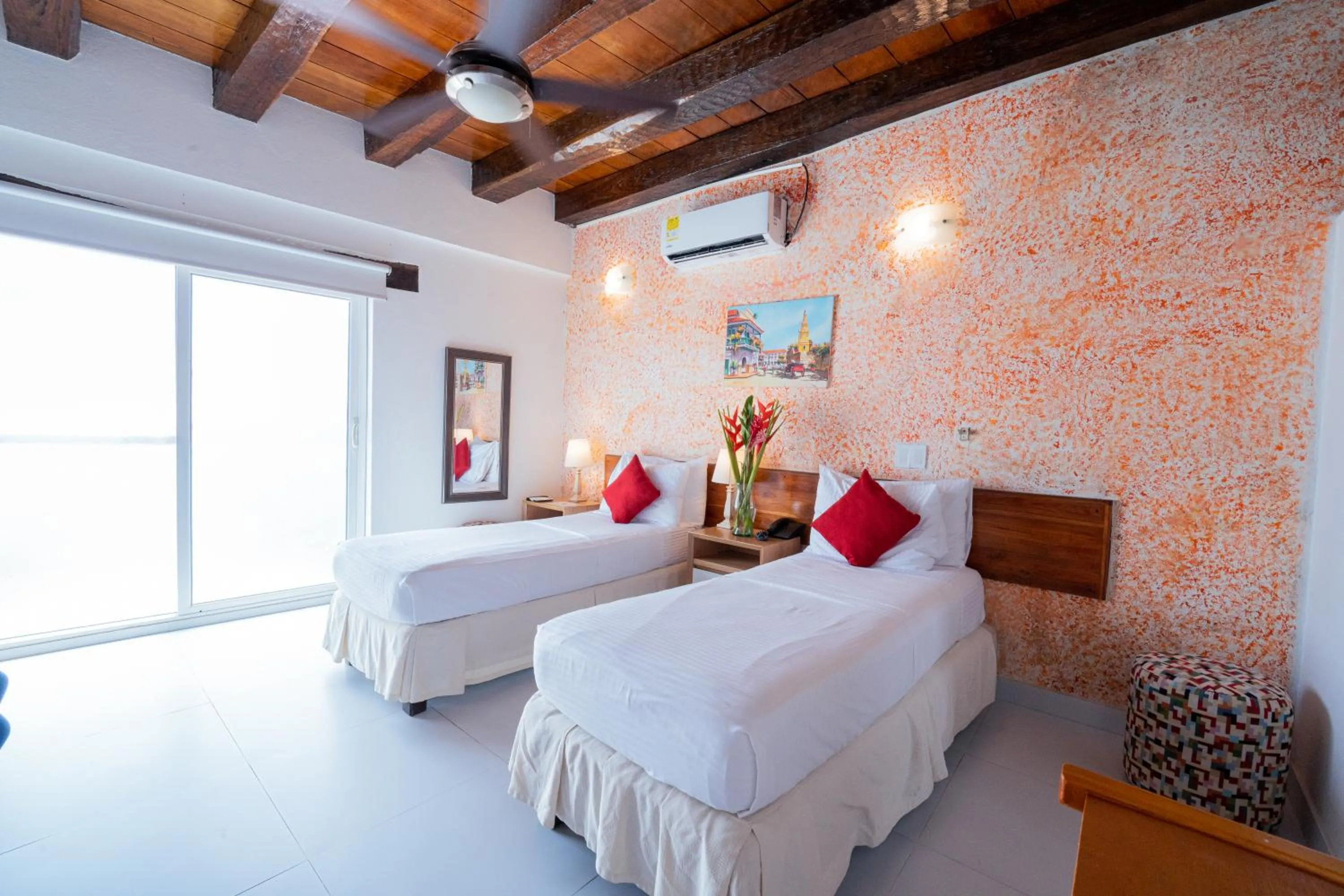 Bedroom, Bed in Hotel 3 Banderas