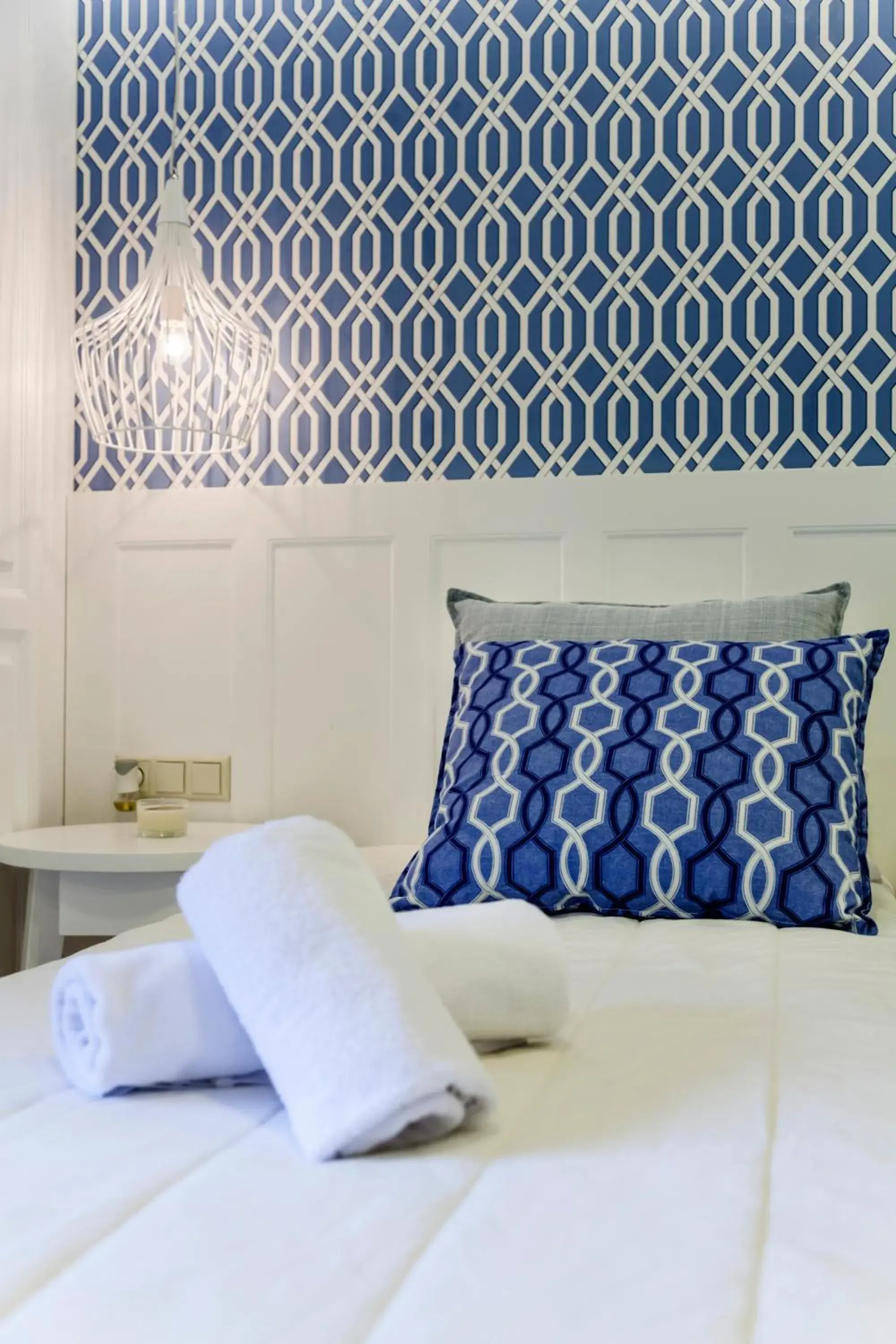 Bed in Candia Studios & Rooms Bed in Candia Studios & Rooms