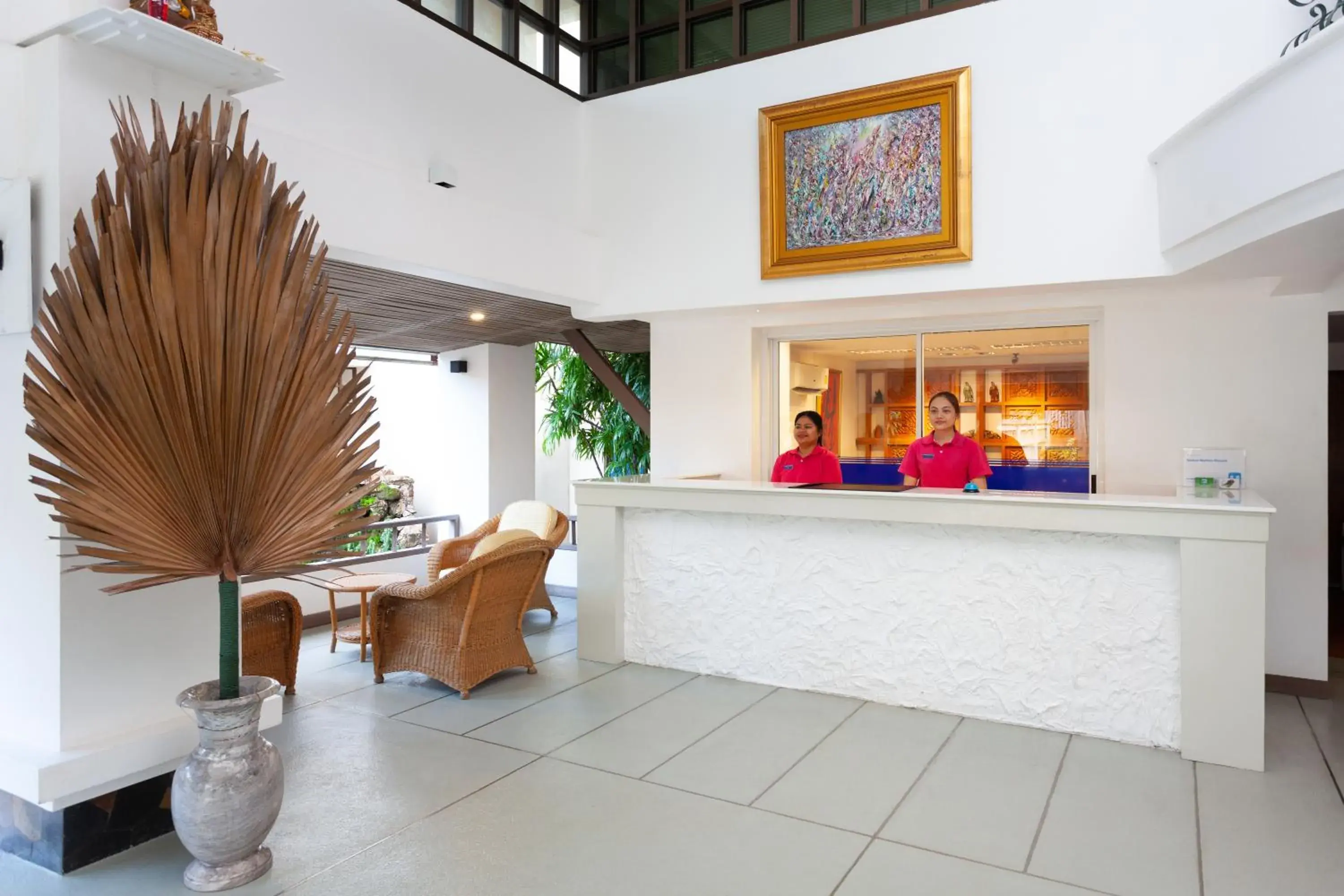 Lobby or reception in Samui Natien Resort Lobby or reception in Samui Natien Resort