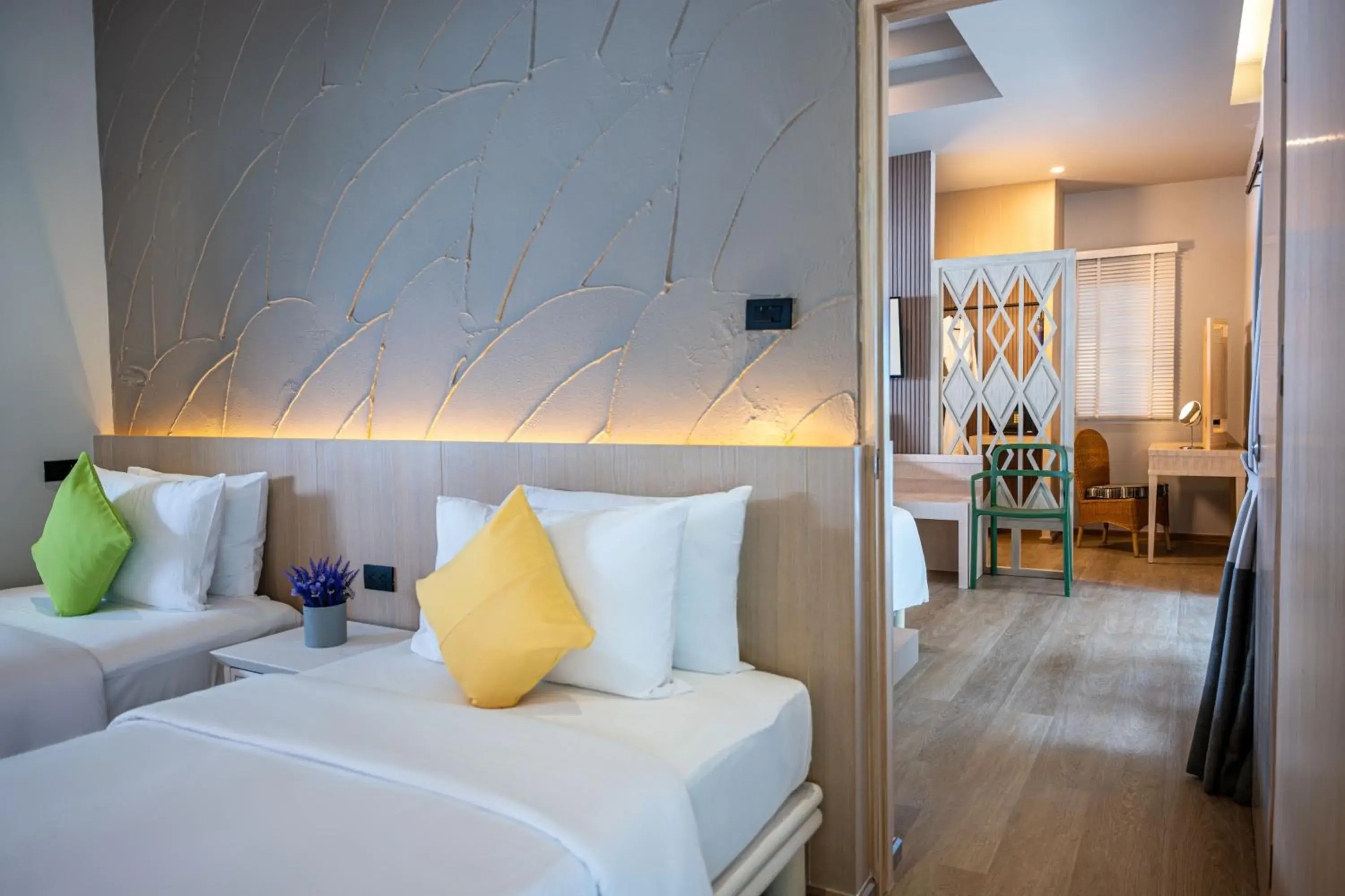 Family Room Connecting Door in Samui Natien Resort Family Room Connecting Door in Samui Natien Resort