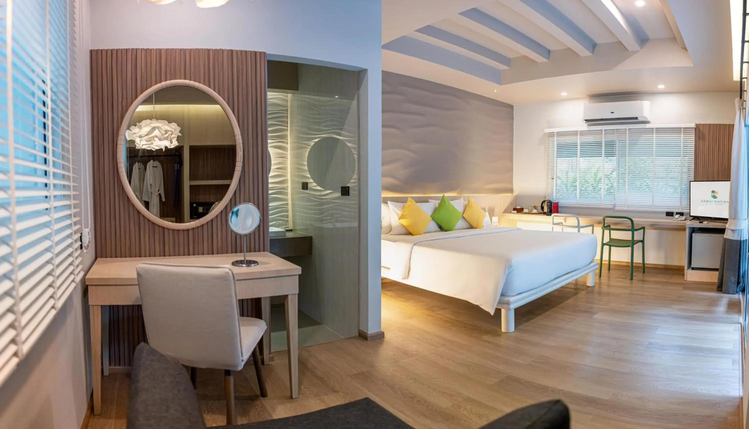 Bed in Samui Natien Resort Bed in Samui Natien Resort