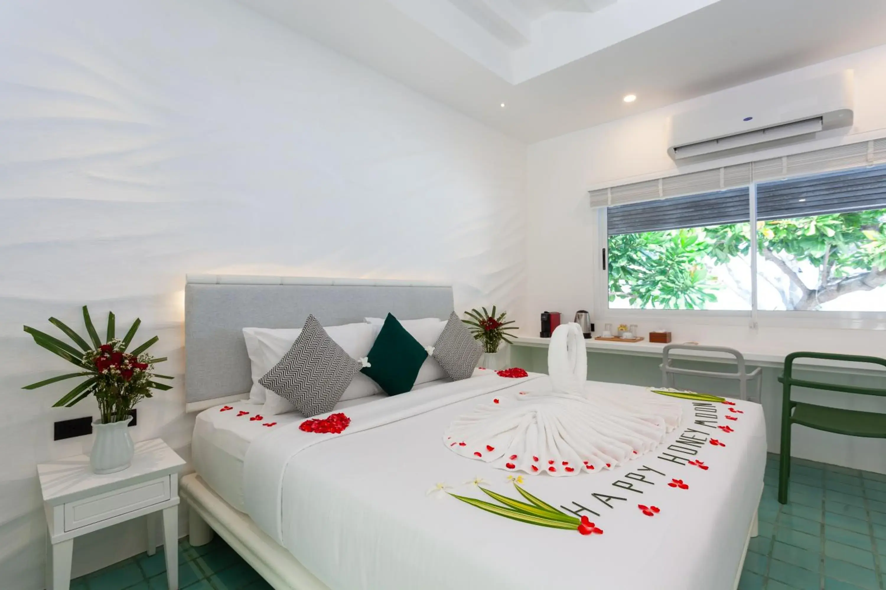 Bed in Samui Natien Resort Bed in Samui Natien Resort