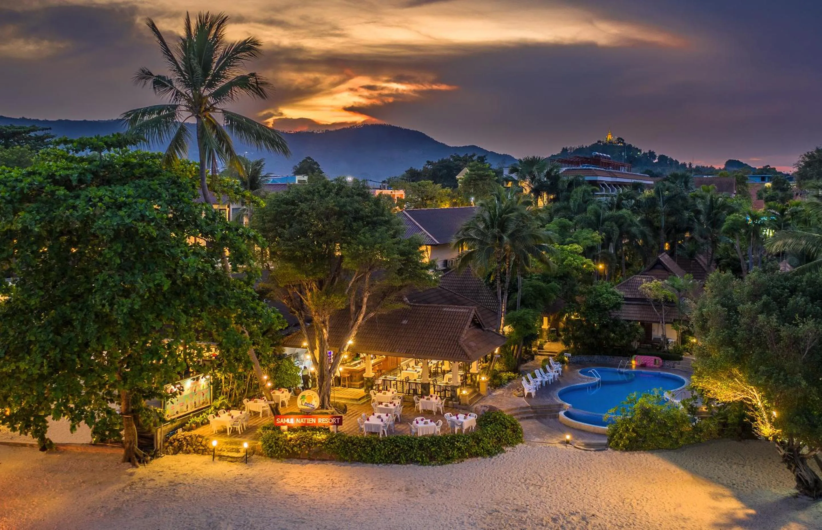 Bird's eye view in Samui Natien Resort