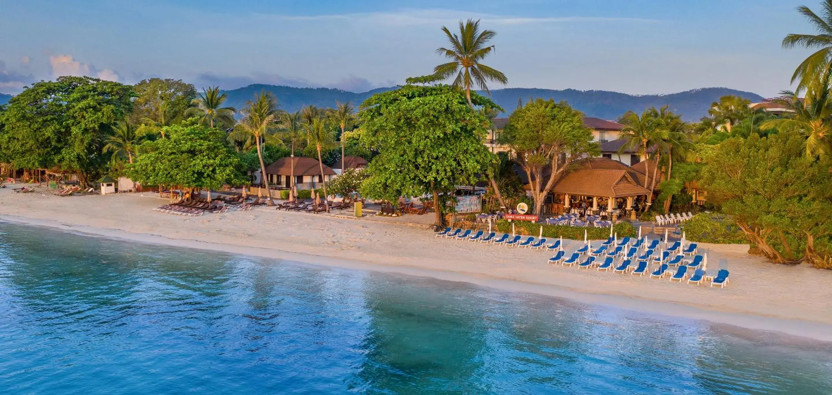 Bird's eye view in Samui Natien Resort Bird's eye view in Samui Natien Resort