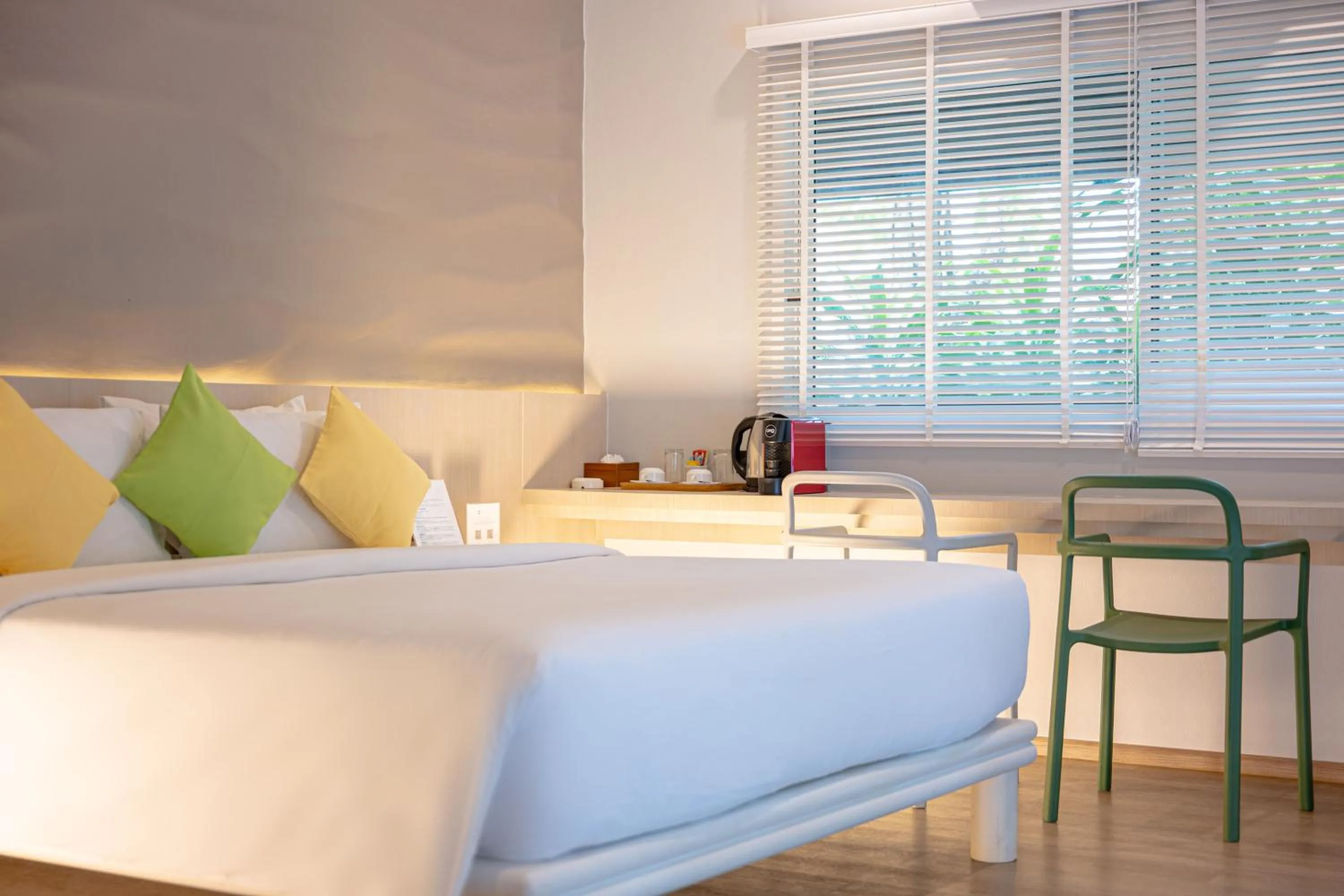 Bed in Samui Natien Resort