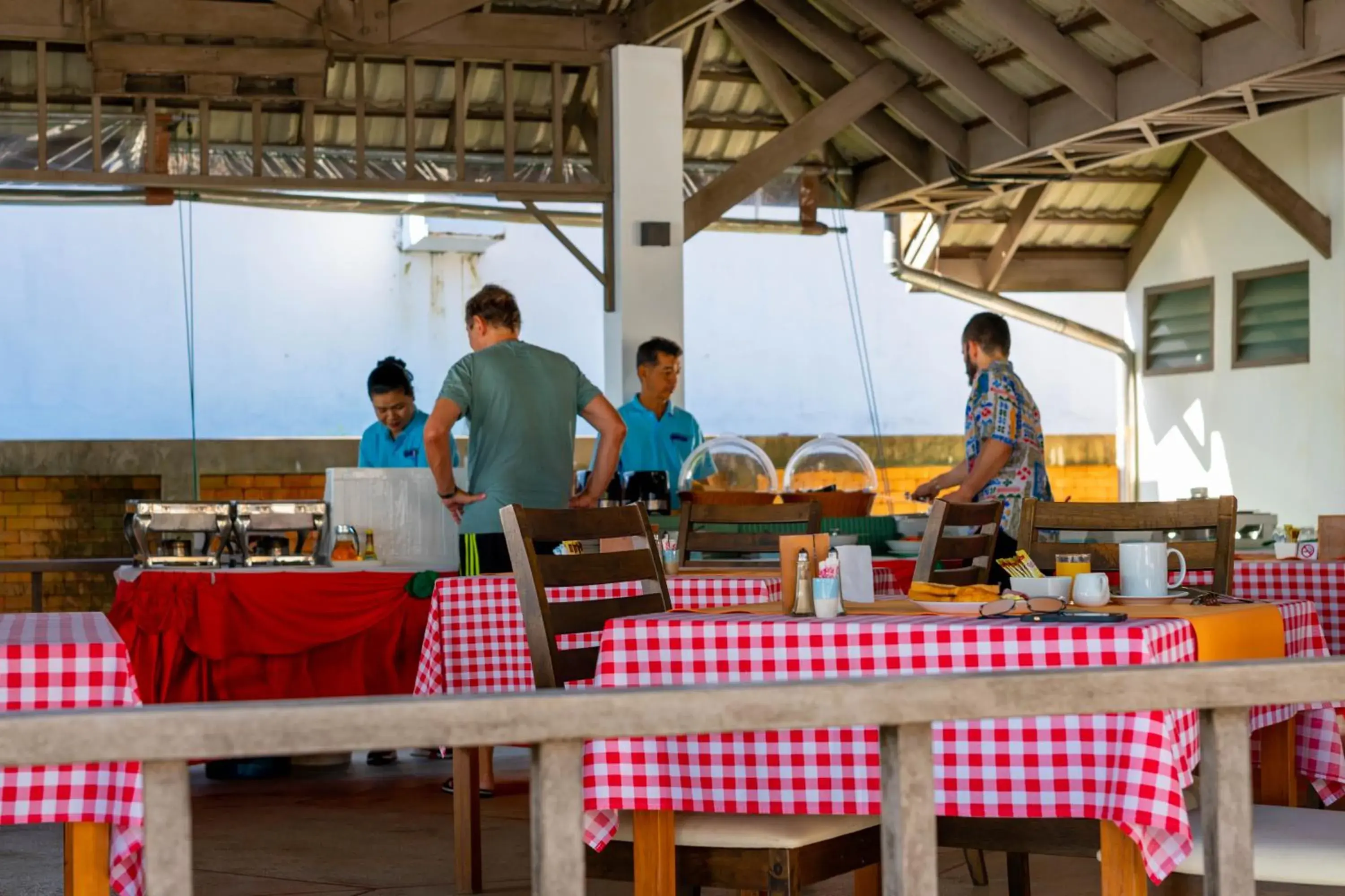 Breakfast in Samui Natien Resort Breakfast in Samui Natien Resort
