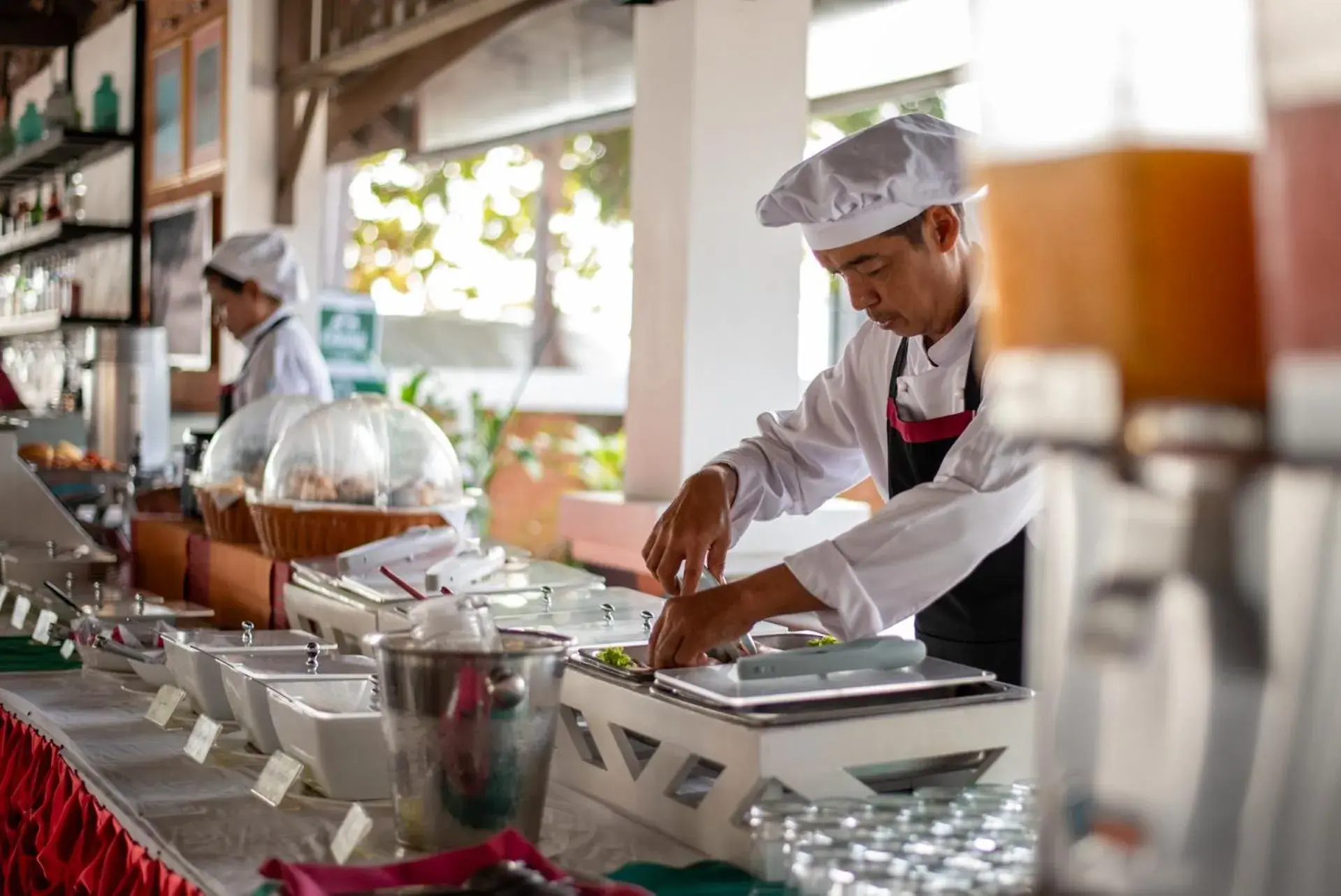Breakfast in Samui Natien Resort Breakfast in Samui Natien Resort