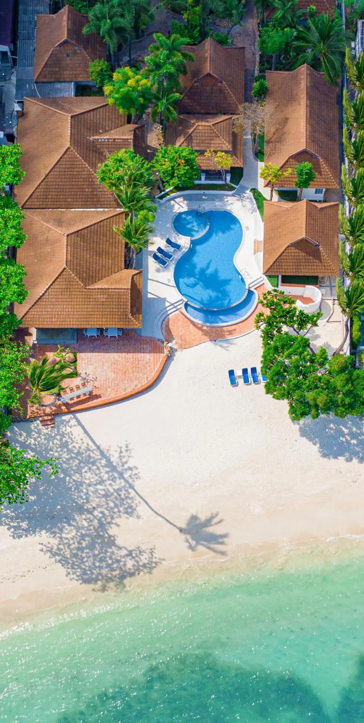 Bird's eye view in Samui Natien Resort Bird's eye view in Samui Natien Resort