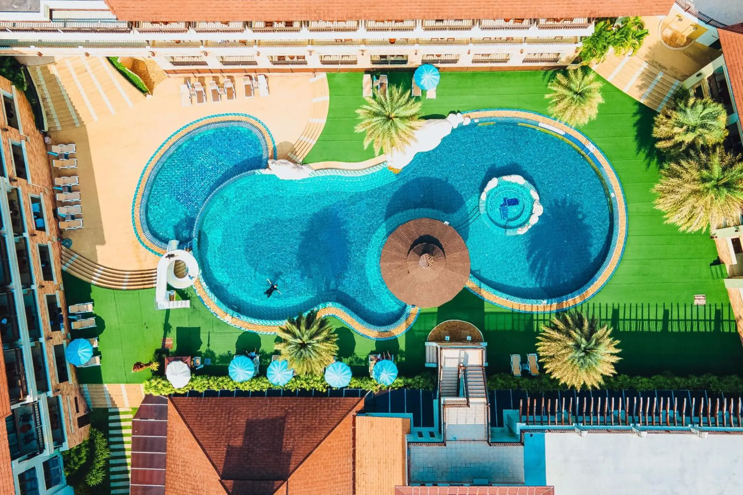 Bird's eye view in Kacha Resort & Spa, Koh Chang Bird's eye view in Kacha Resort & Spa, Koh Chang