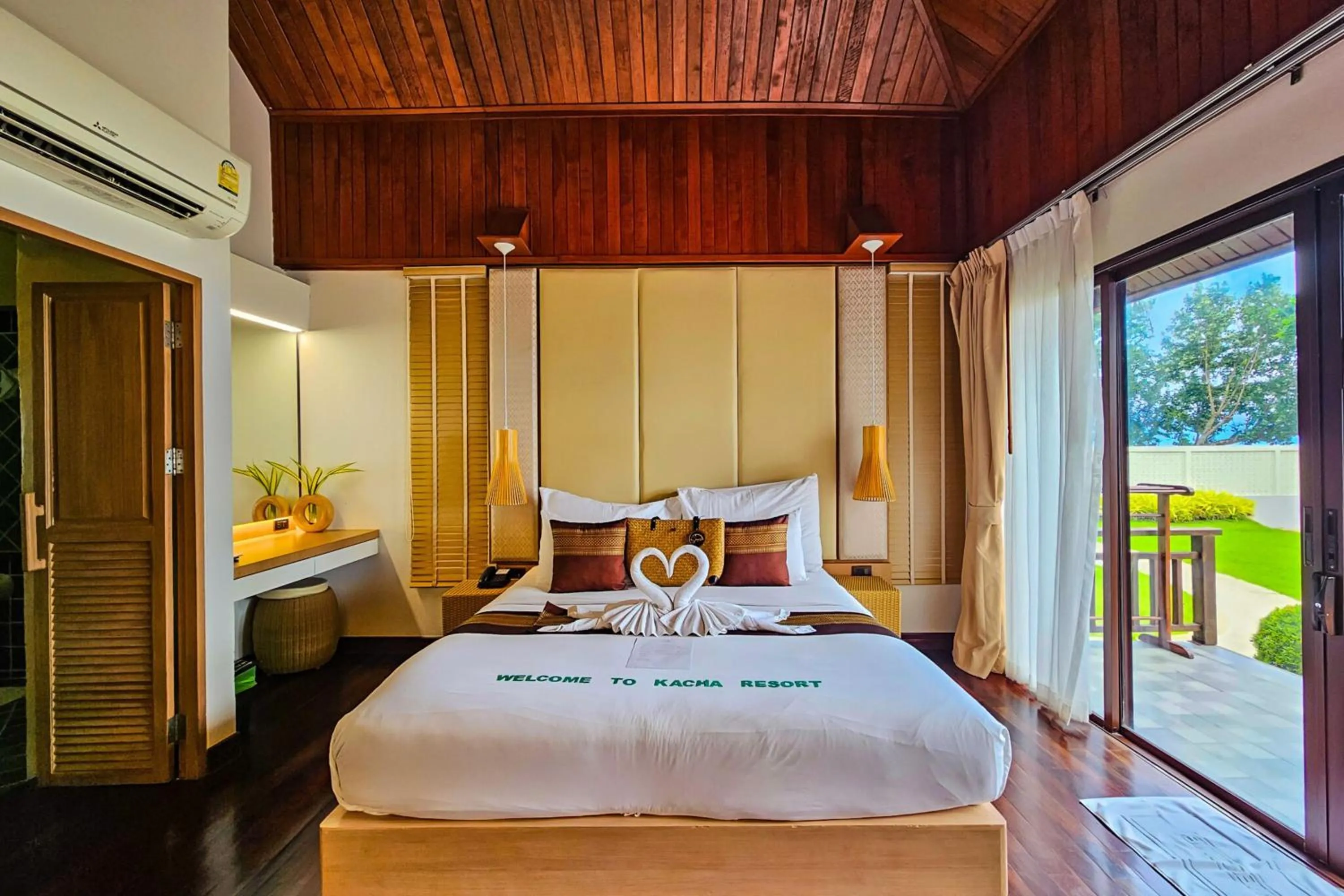 Bed in Kacha Resort & Spa, Koh Chang