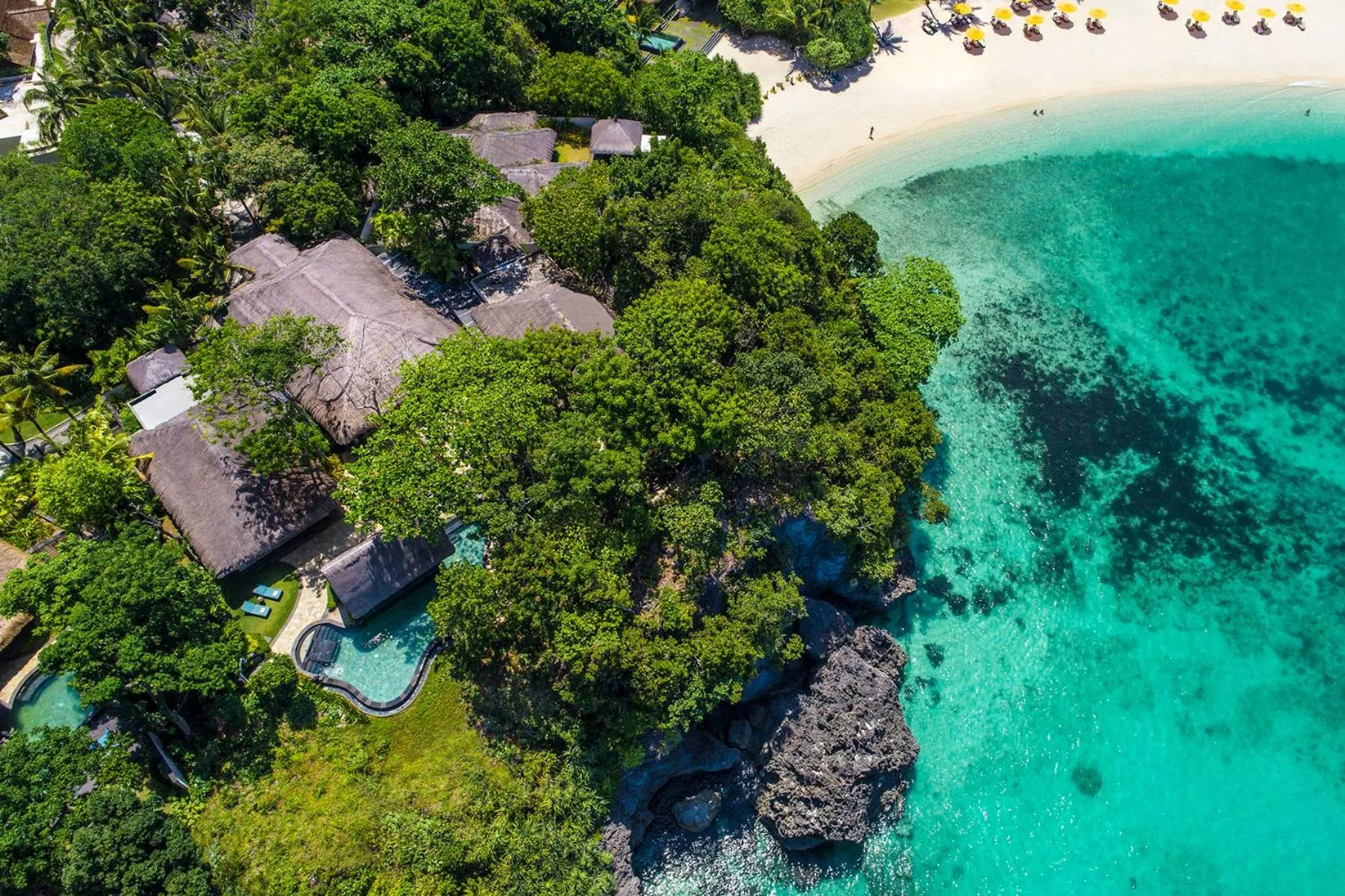 Bird's eye view in Shangri-La Boracay