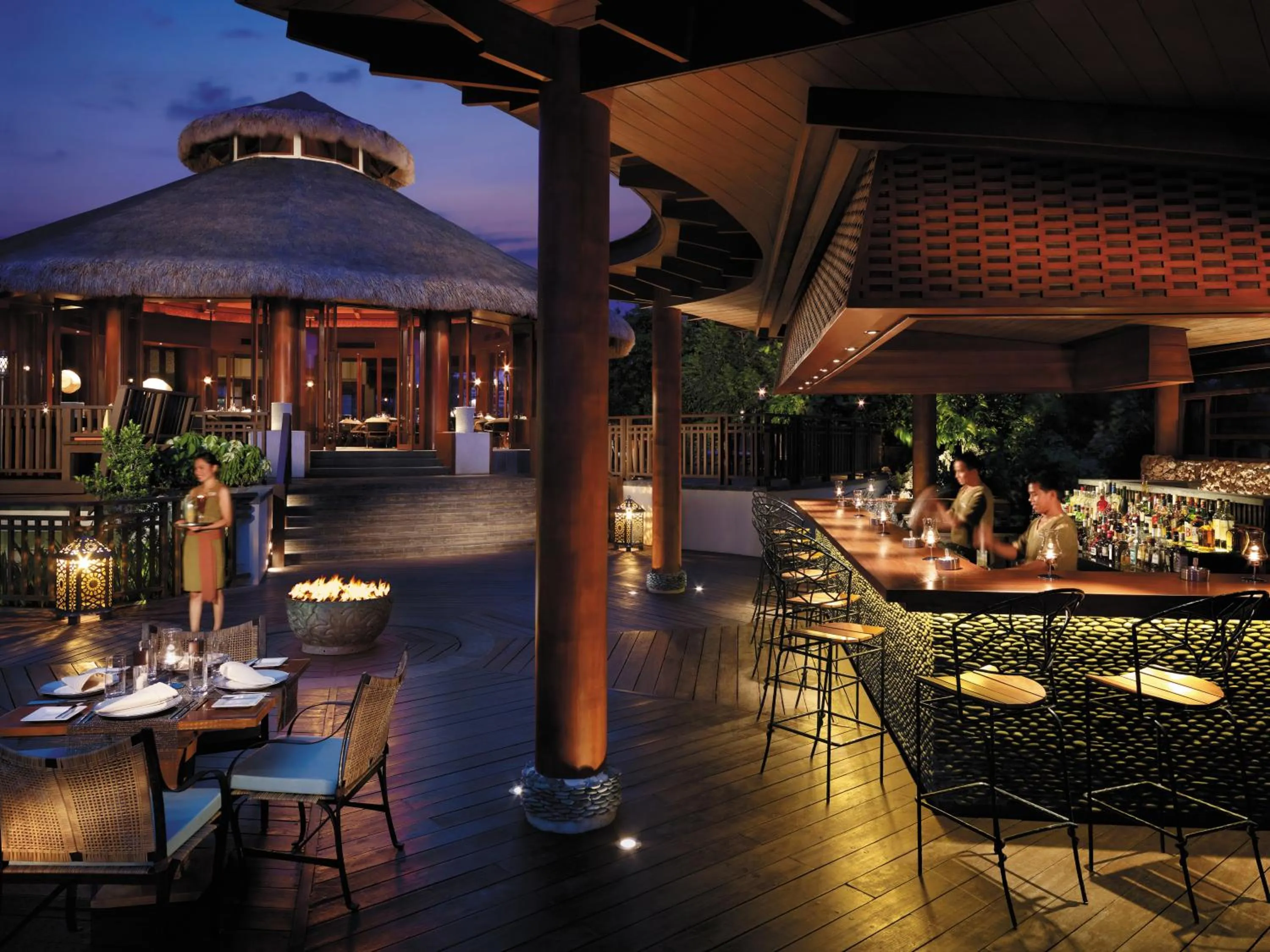 Lounge or bar in Shangri-La Boracay