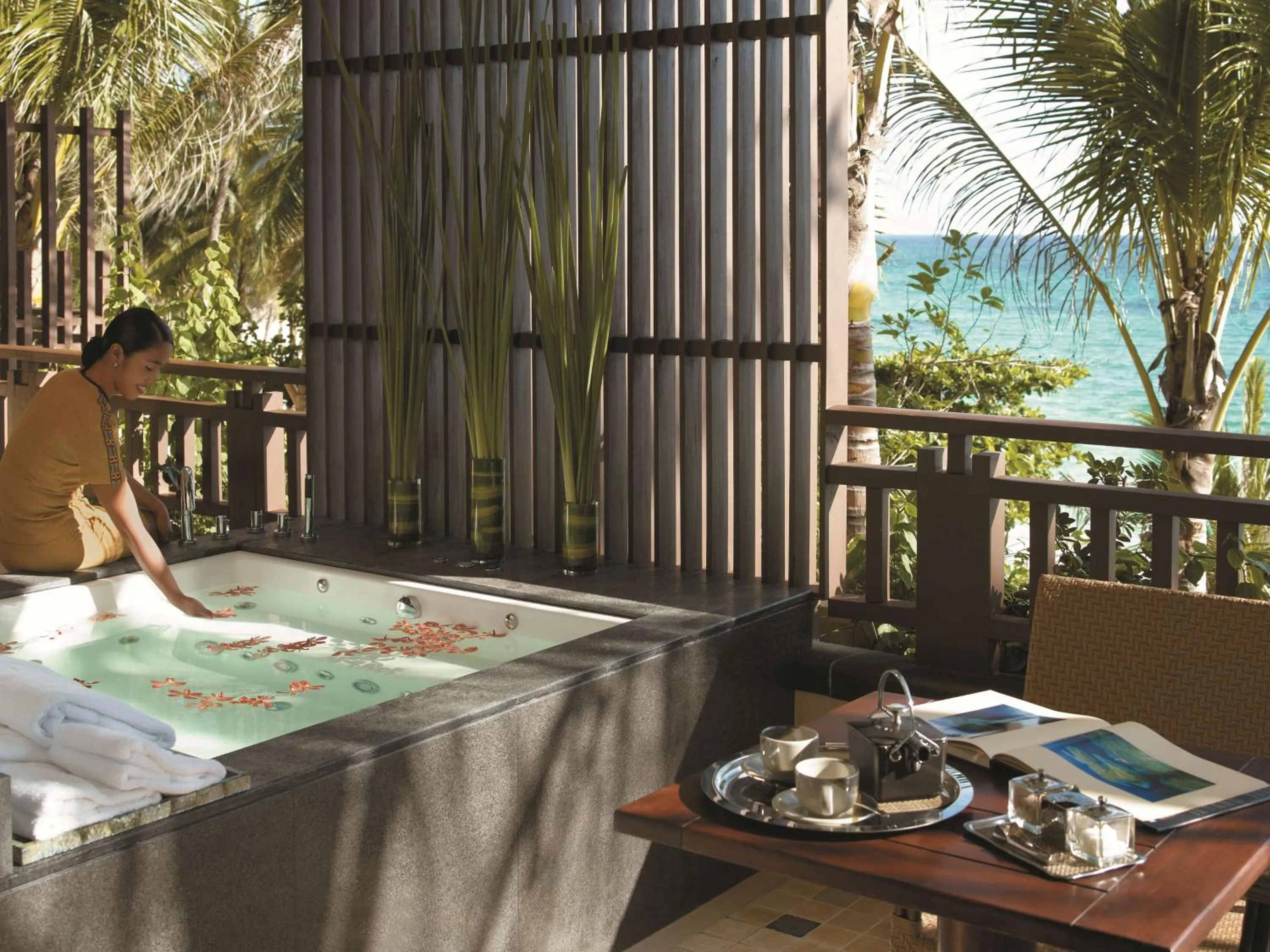 Patio in Shangri-La Boracay