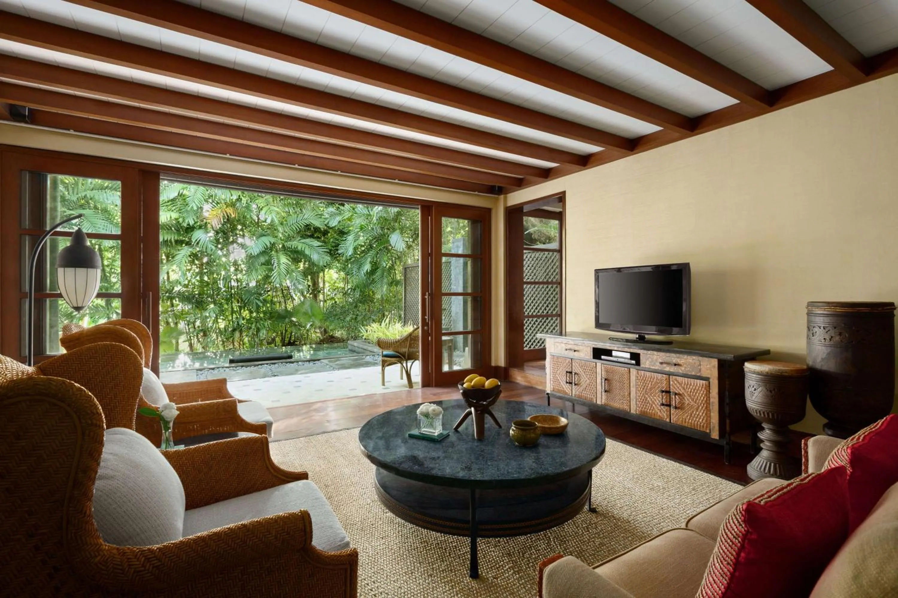 Patio in Shangri-La Boracay