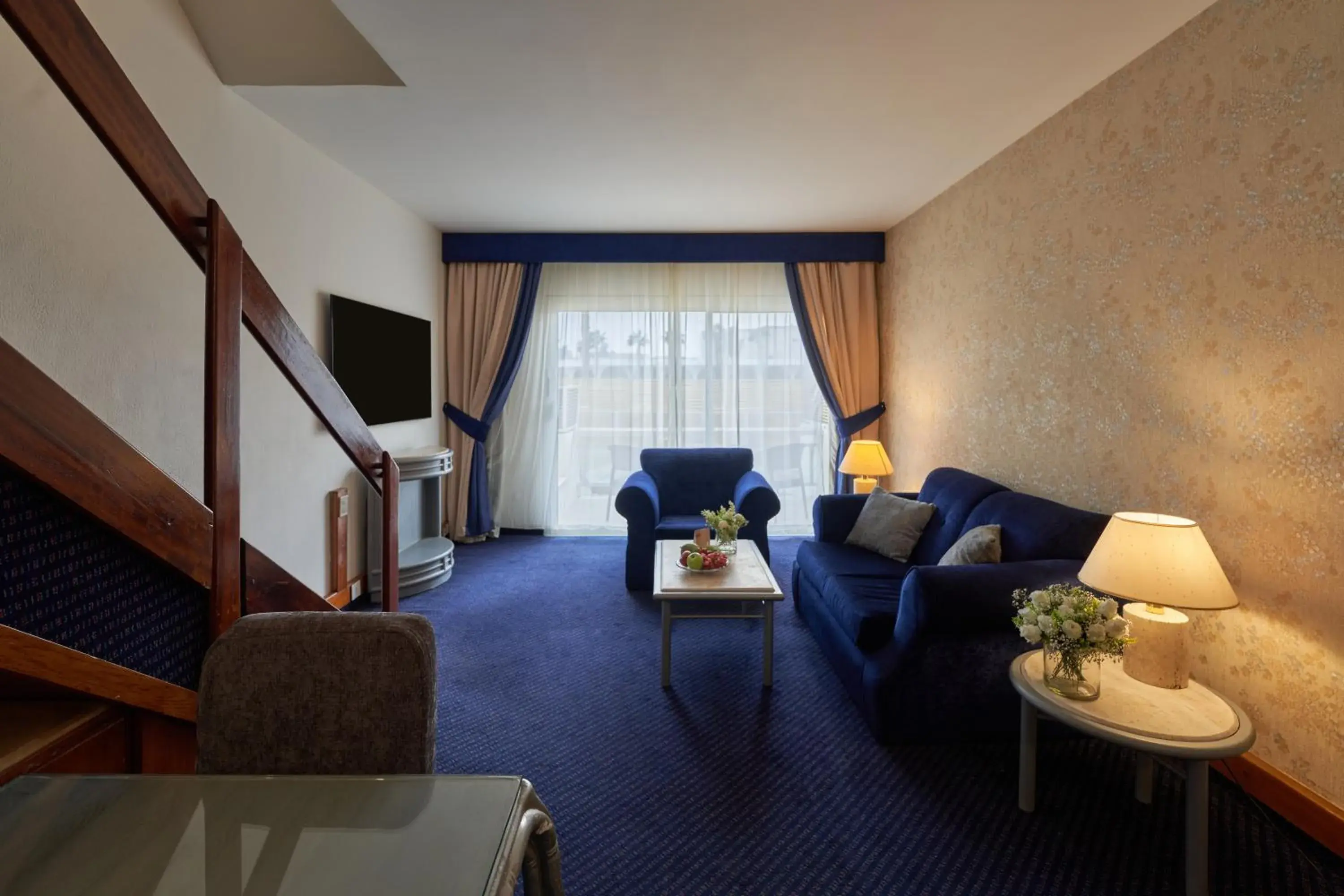 Living room in Pyramids Park Resort Cairo Living room in Pyramids Park Resort Cairo