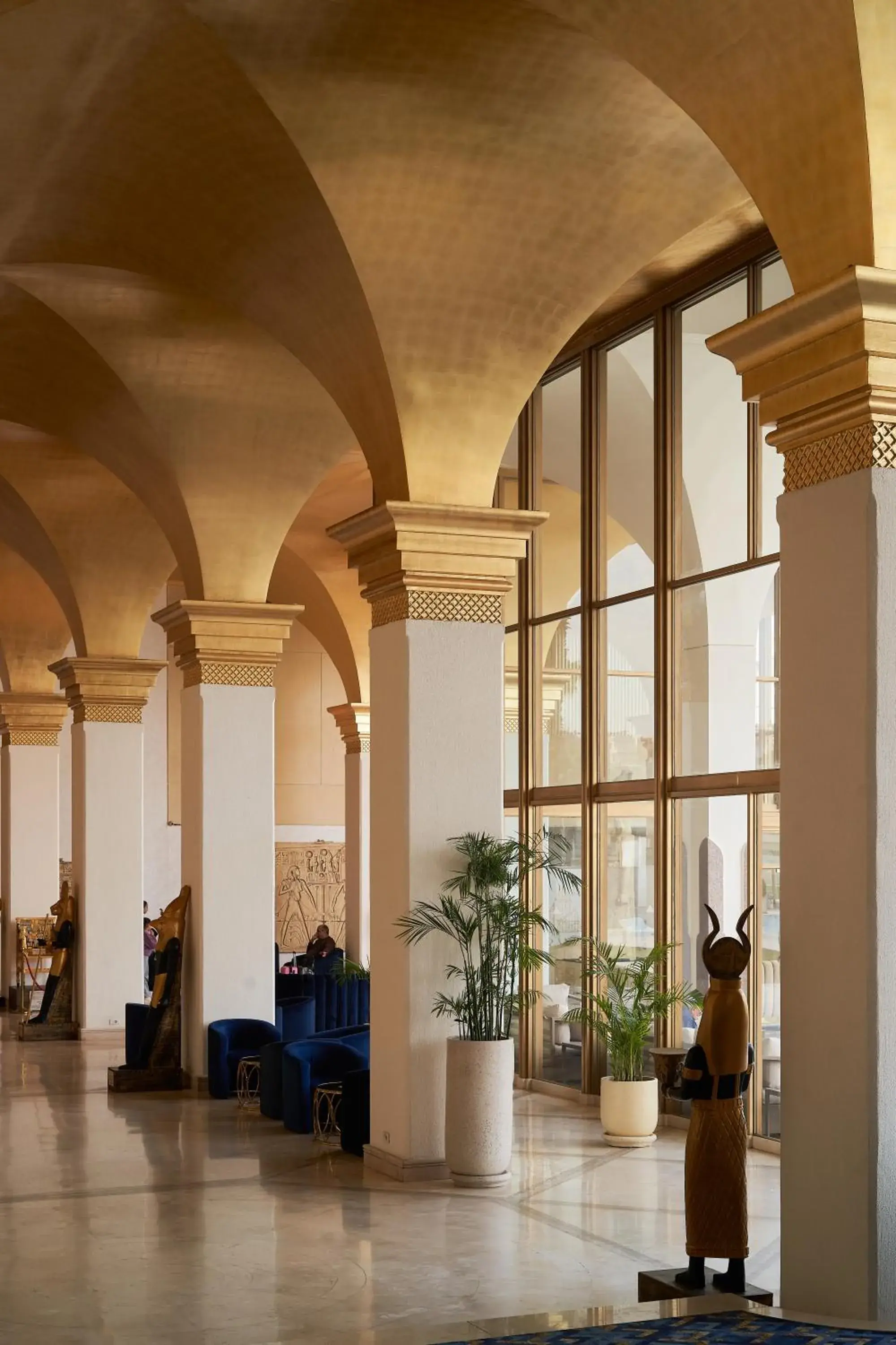 Lobby or reception in Pyramids Park Resort Cairo Lobby or reception in Pyramids Park Resort Cairo