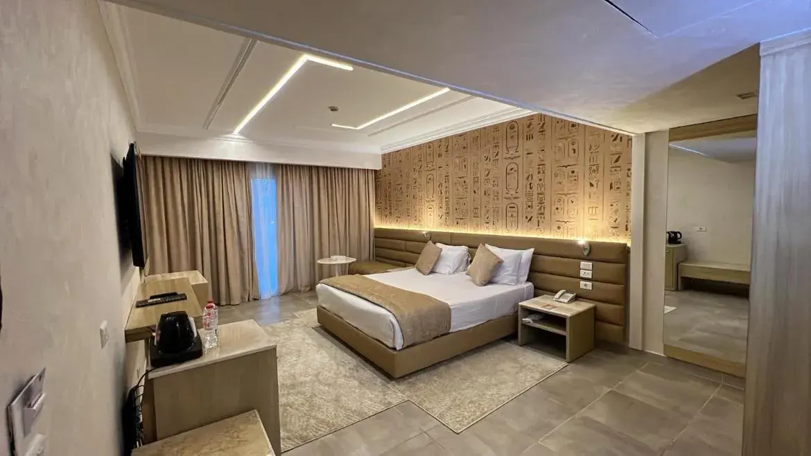 Bed in Pyramids Park Resort Cairo Bed in Pyramids Park Resort Cairo